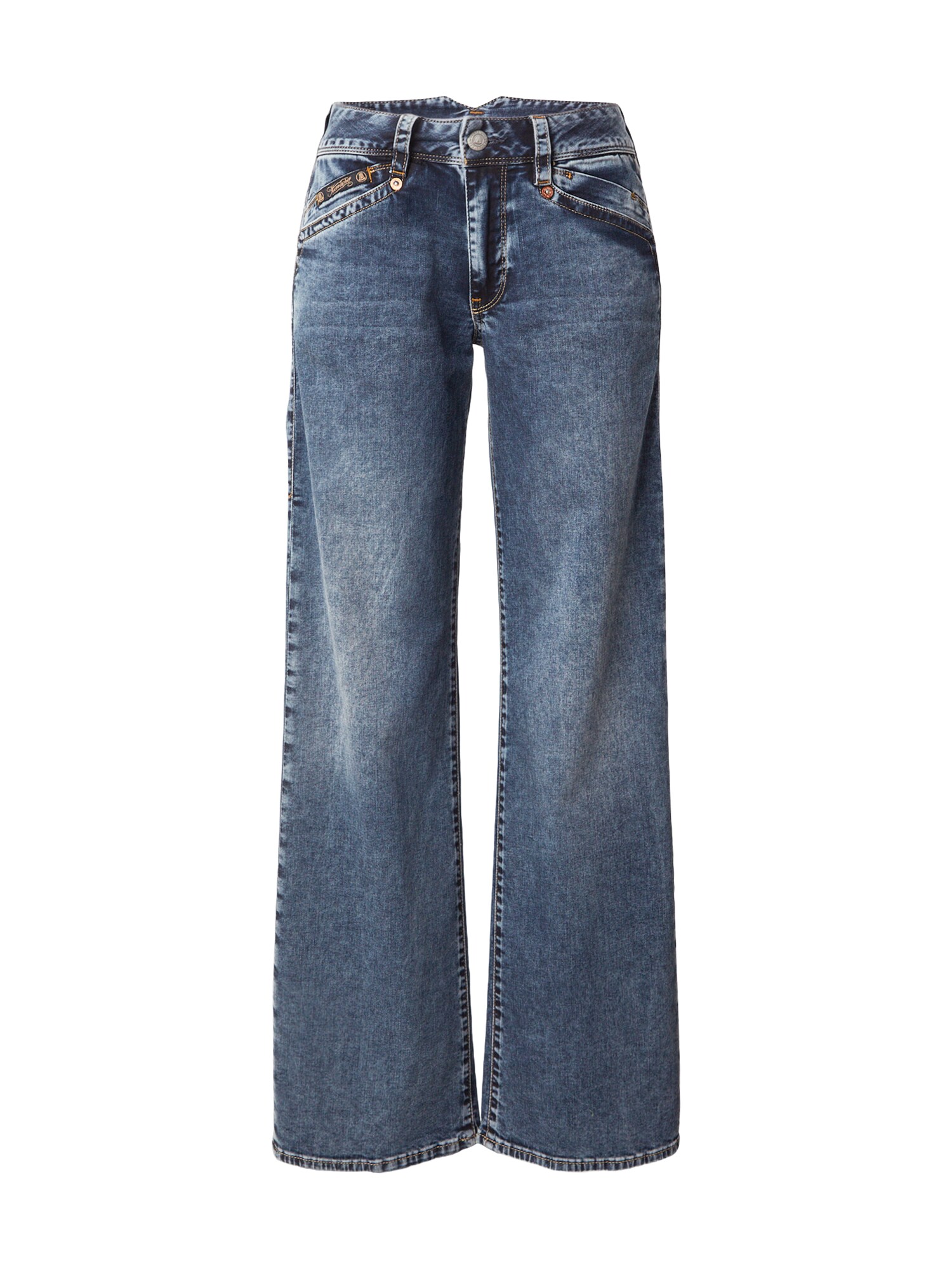 Herrlicher Jeans albastru denim