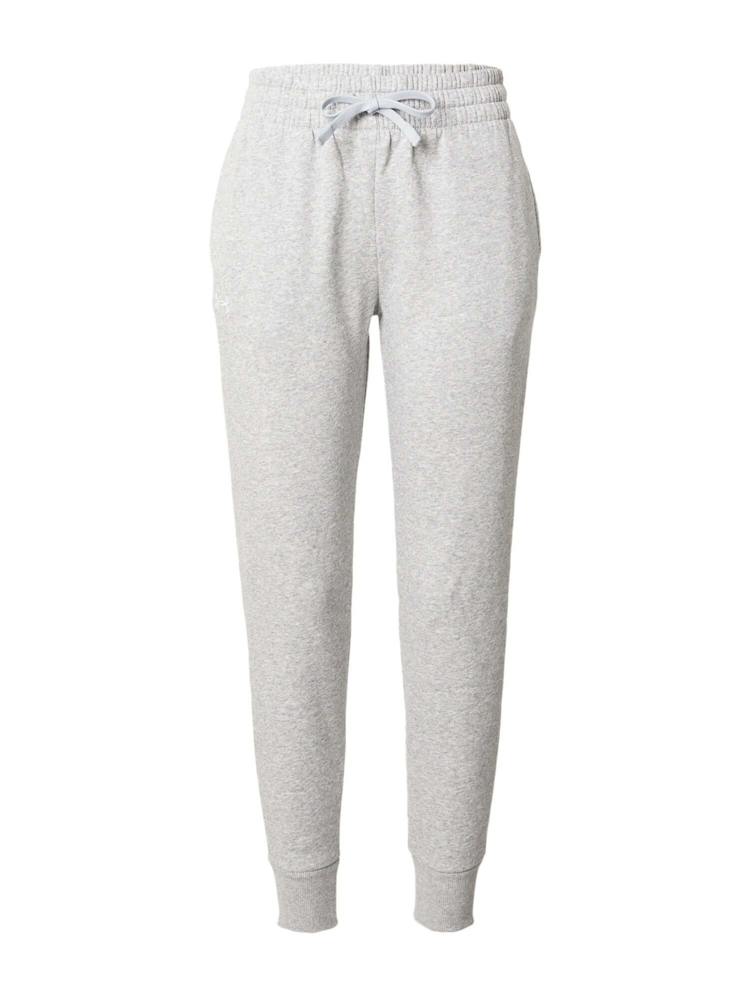 UNDER ARMOUR Pantaloni sport Rival  gri / alb