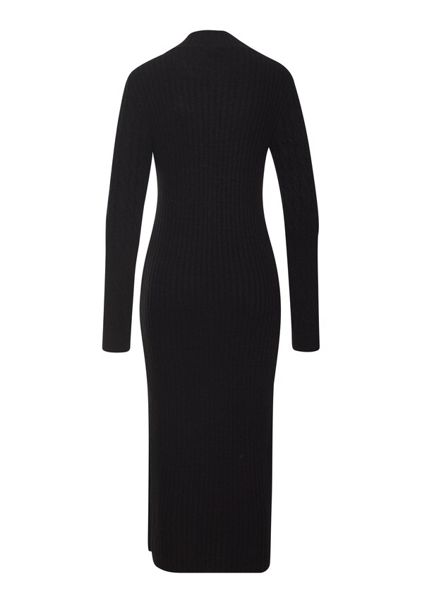 LASCANA, Úpletové šaty, černá, obrázek 3 z 4