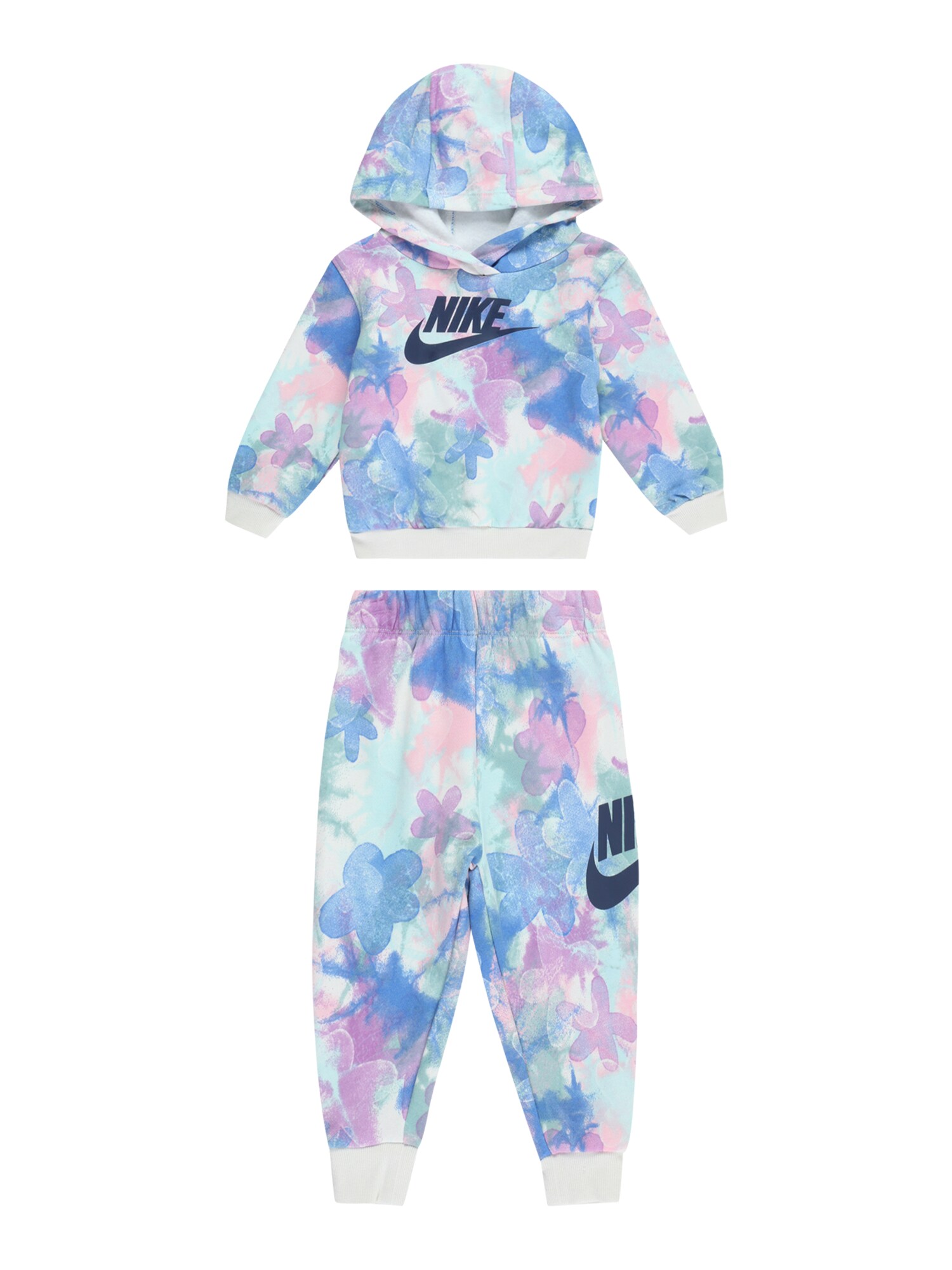 Nike Sportswear Облекло за бягане  синьо / нейви синьо / нефритено зелено / орхидея