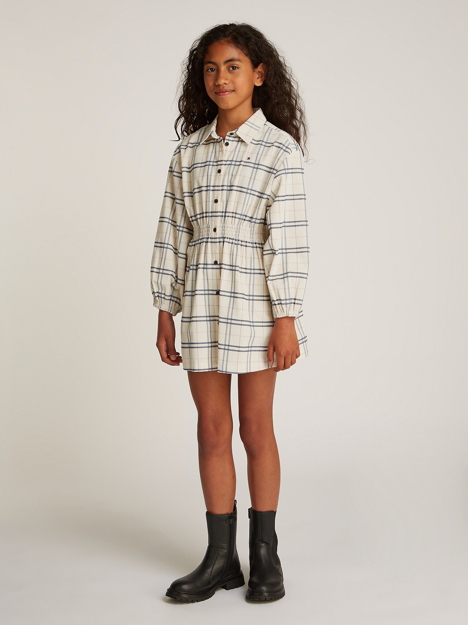 TOMMY HILFIGER Ruha  ekrü / tengerészkék / galambkék termék 2. képe