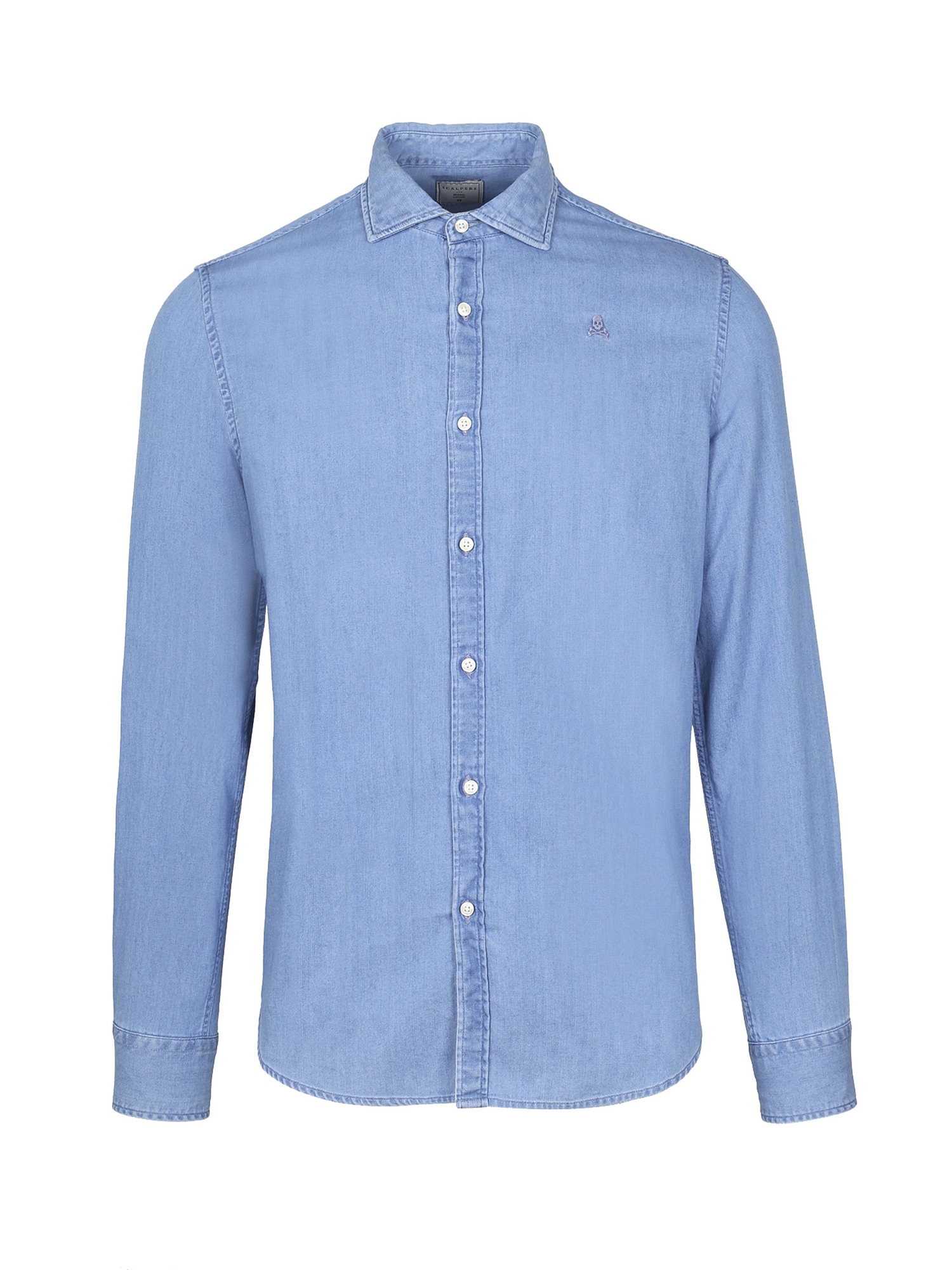 Scalpers Marškiniai tamsiai (džinso) mėlyna