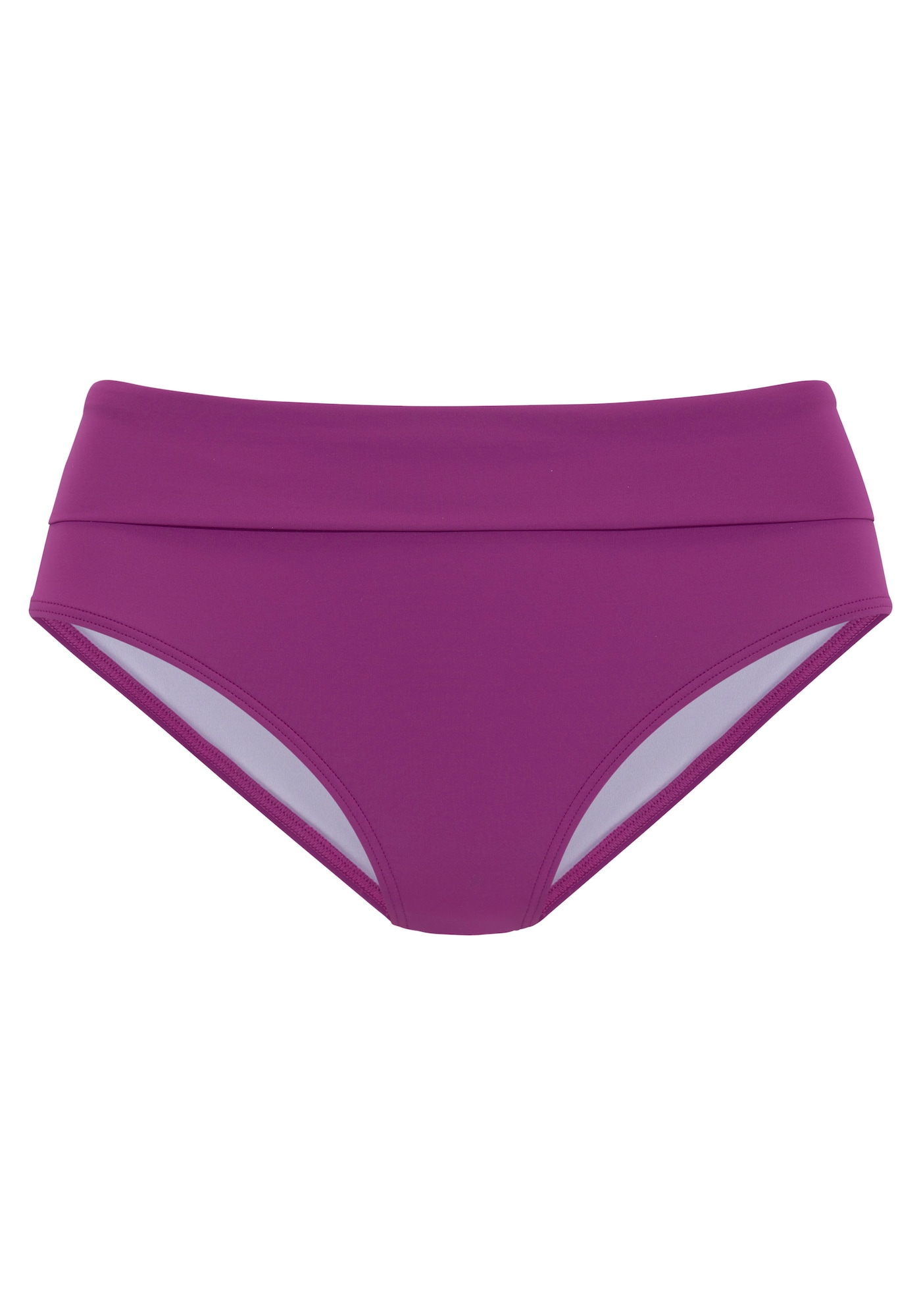 LASCANA Slip costum de baie  mov zmeură