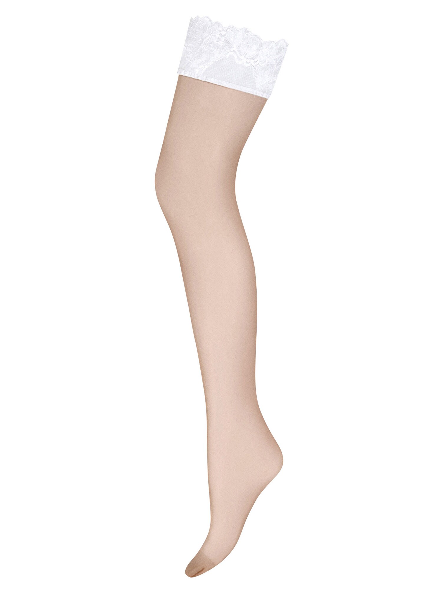 Wolford Meias finas  castanho / branco