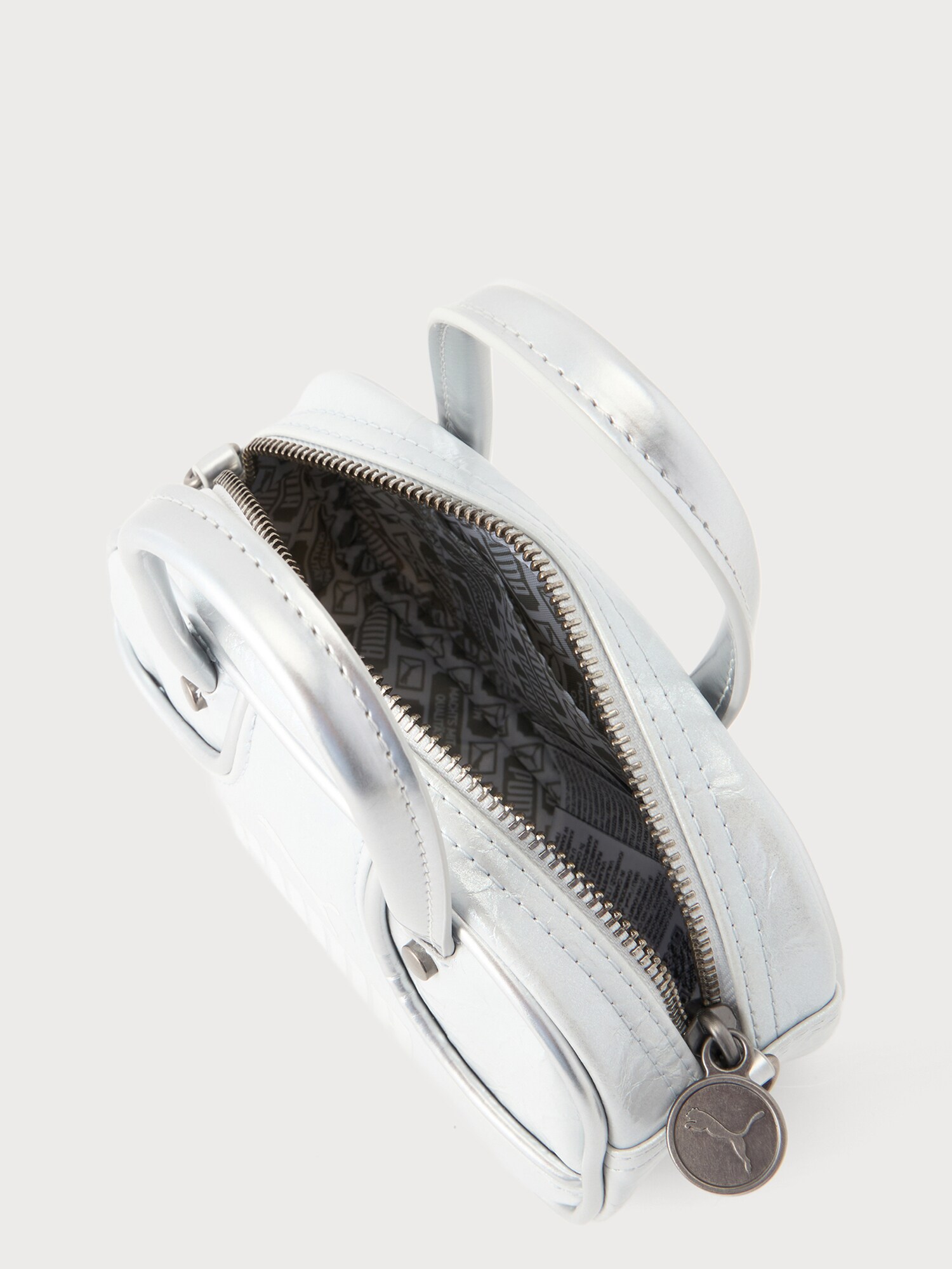 PUMA Bolso de hombro '1976'  gris claro / blanco