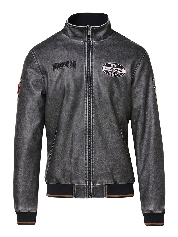 KOROSHI Átmeneti dzseki Férfi szürke , Méret XXL