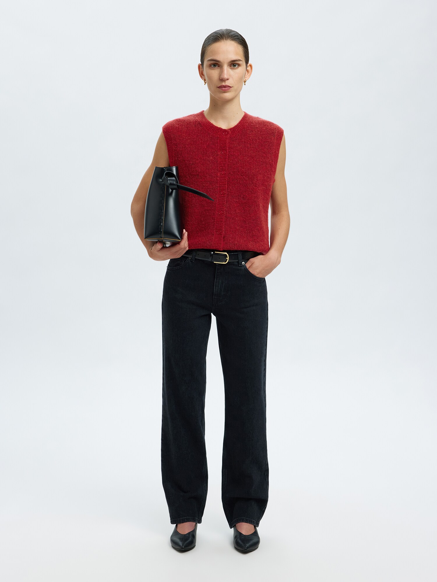 Thumbnail - SELECTED Strickweste SLFLULU