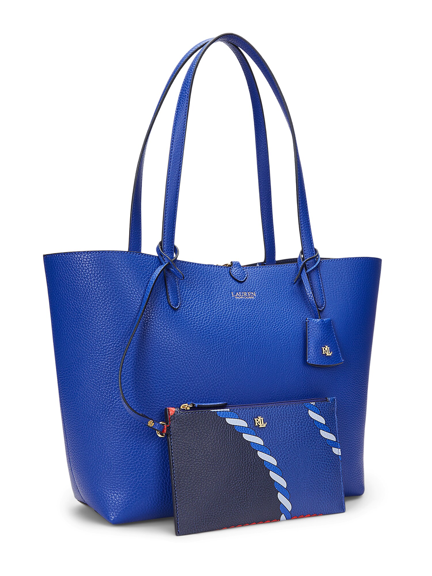 Lauren Ralph Lauren Shopper táska  királykék termék 2. képe