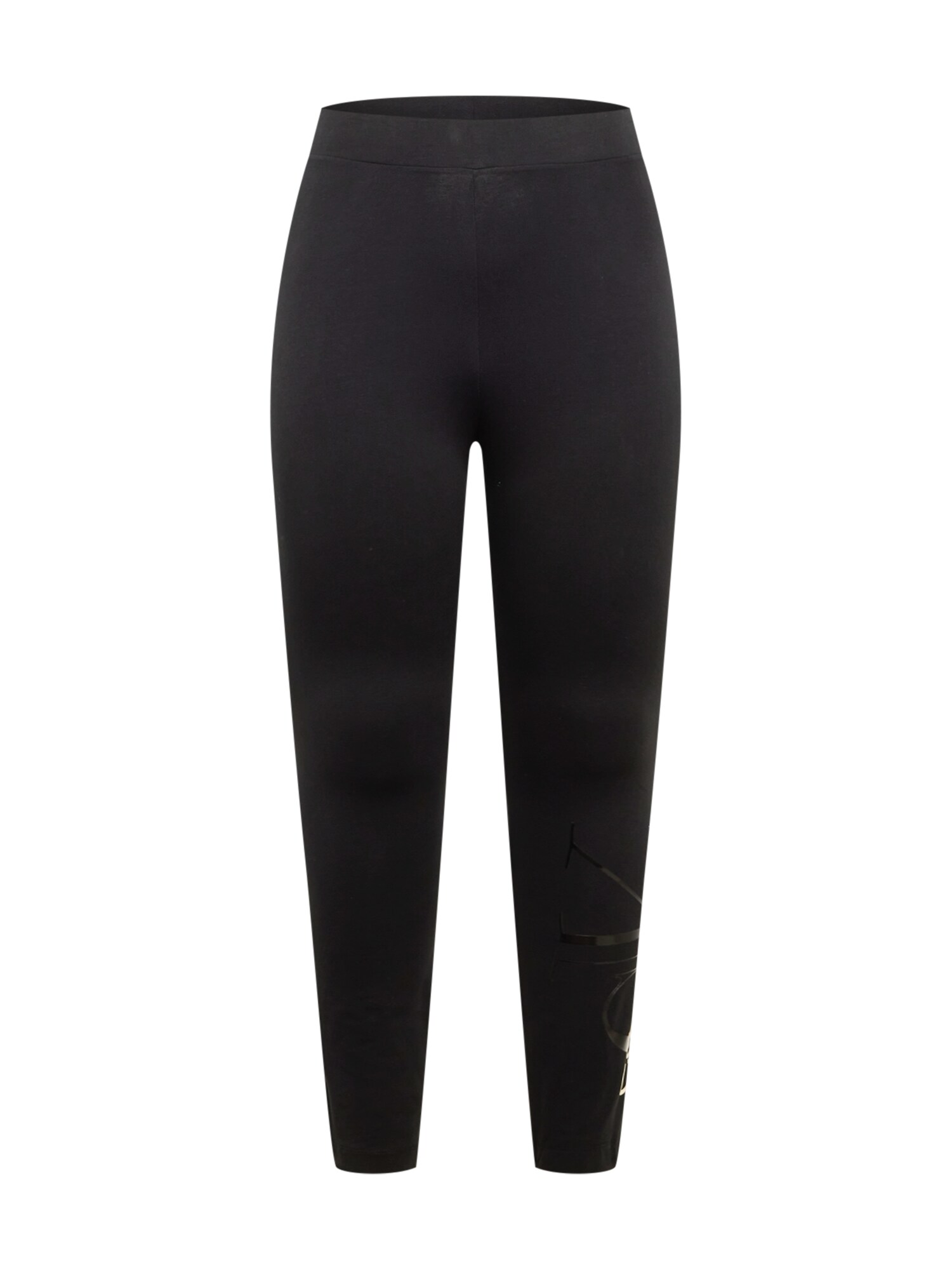 Calvin Klein Jeans Curve Legingi bēšs / melns