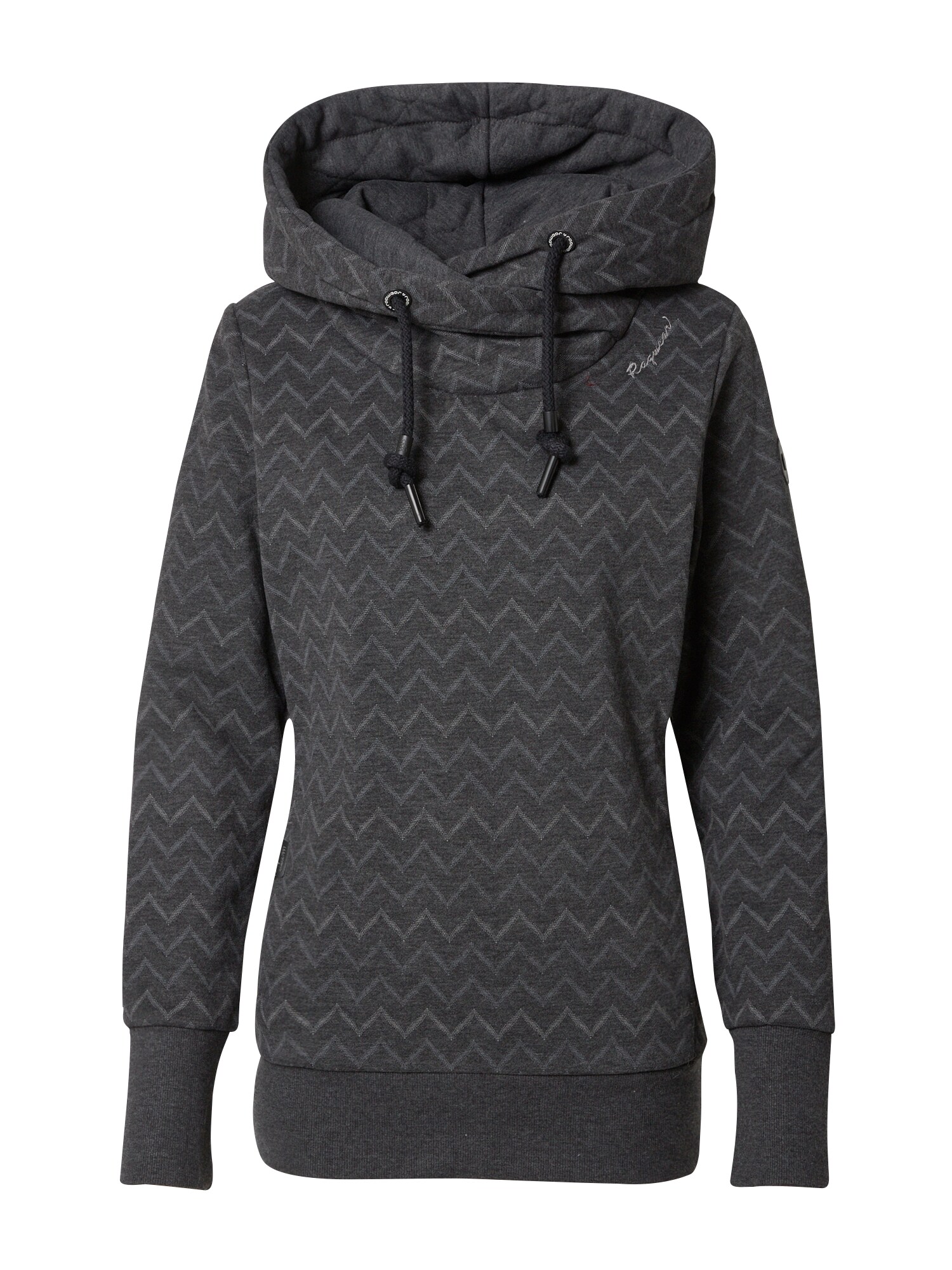 Ragwear Mikina 'GRIPY'  sivá / čierna