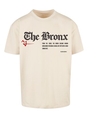 F4NT4STIC Shirt ‘The Bronx’ Sand / Rood / Zwart