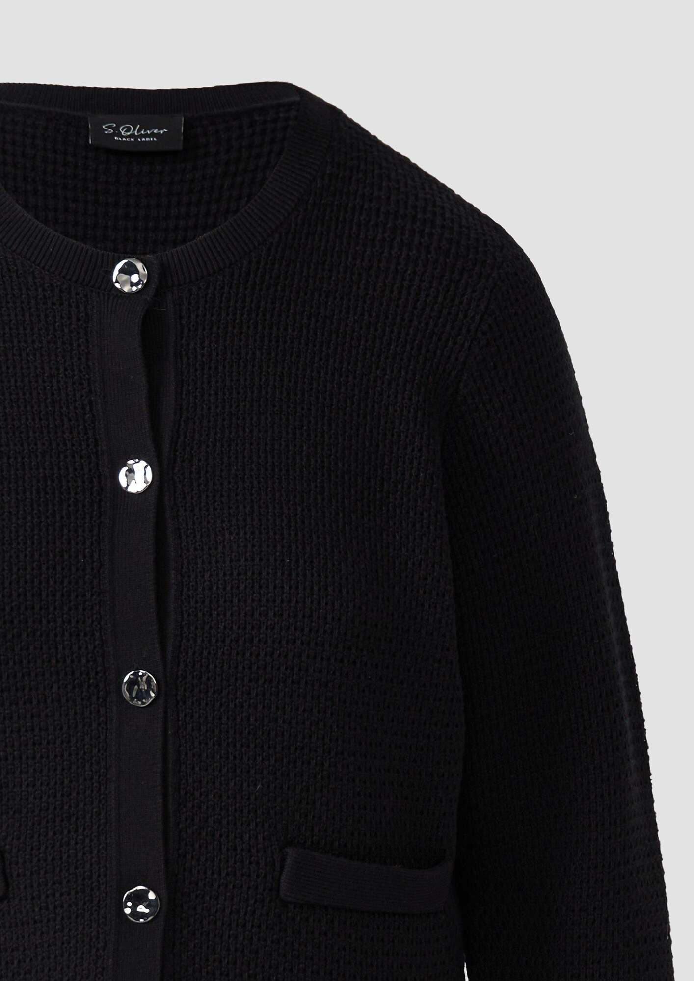 s.Oliver BLACK LABEL Kardigán čierna (obrázok 3)