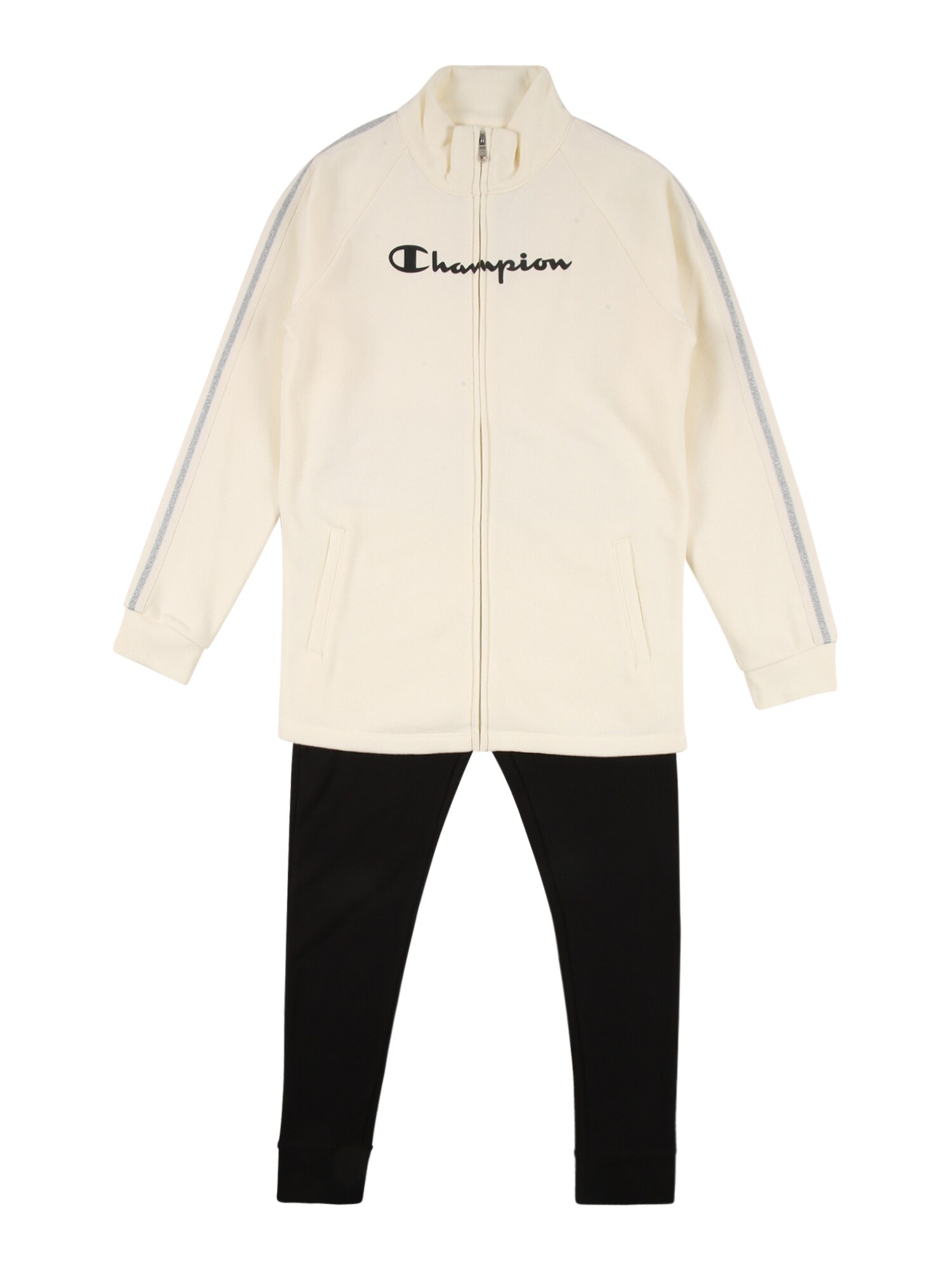 Champion Authentic Athletic Apparel Rinkinys  balkšva / juoda
