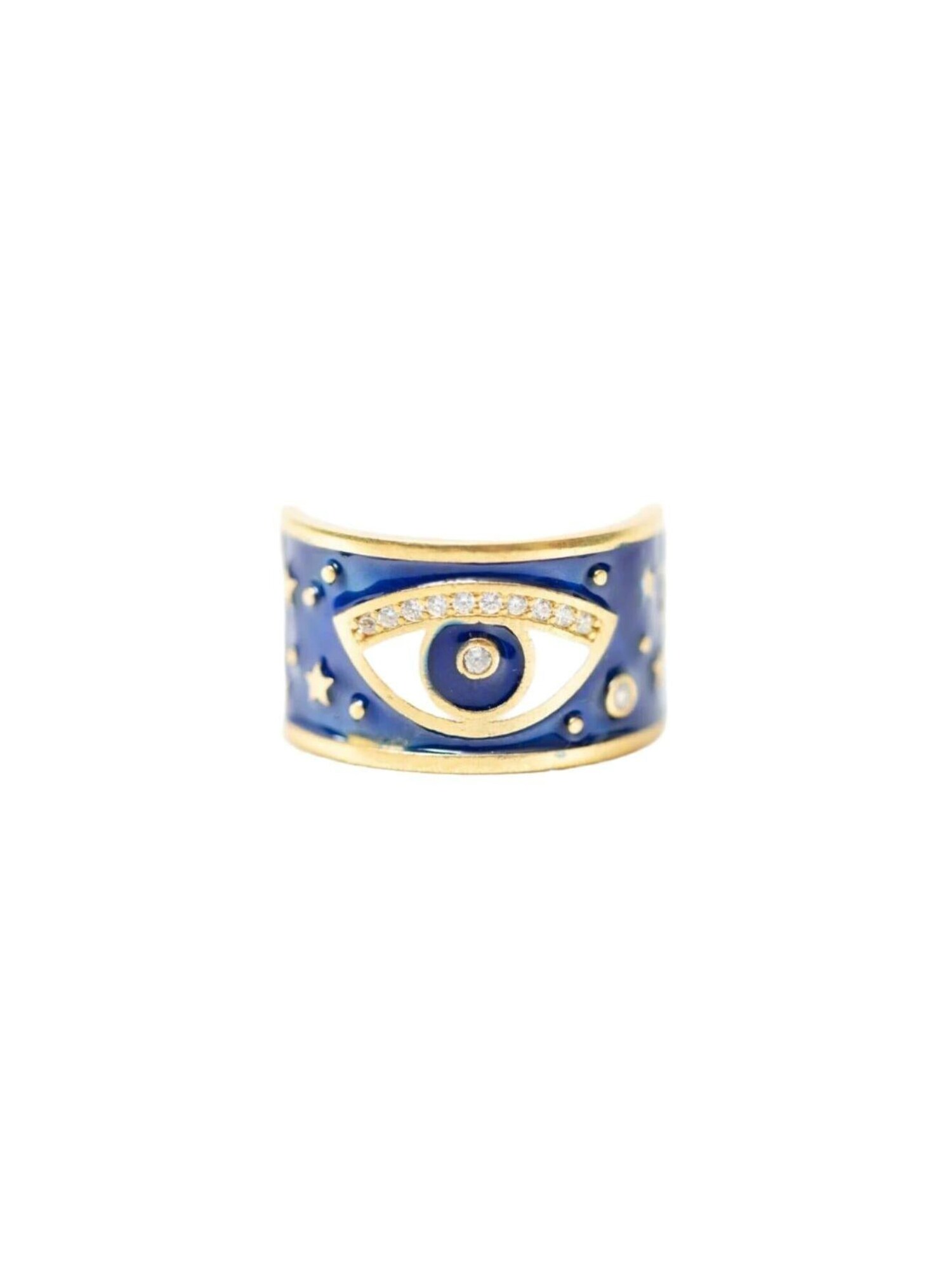 Les Reines Anello 'Eye of Istanbul'  oro