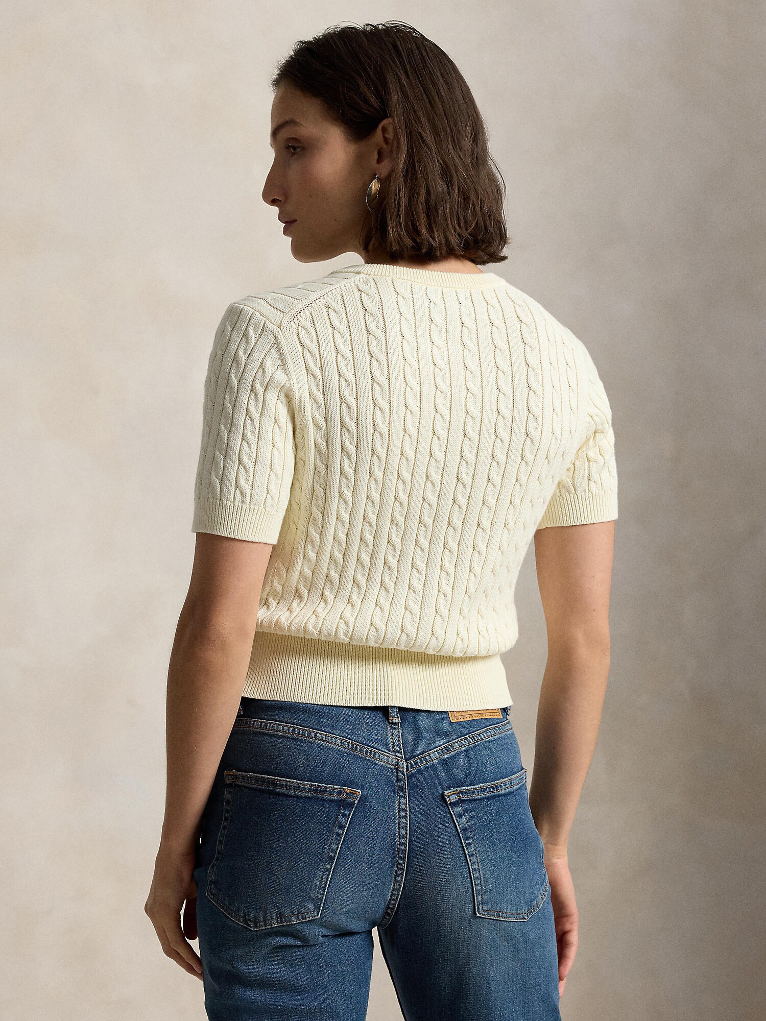 Polo Ralph Lauren Jersey crema – imagen 7