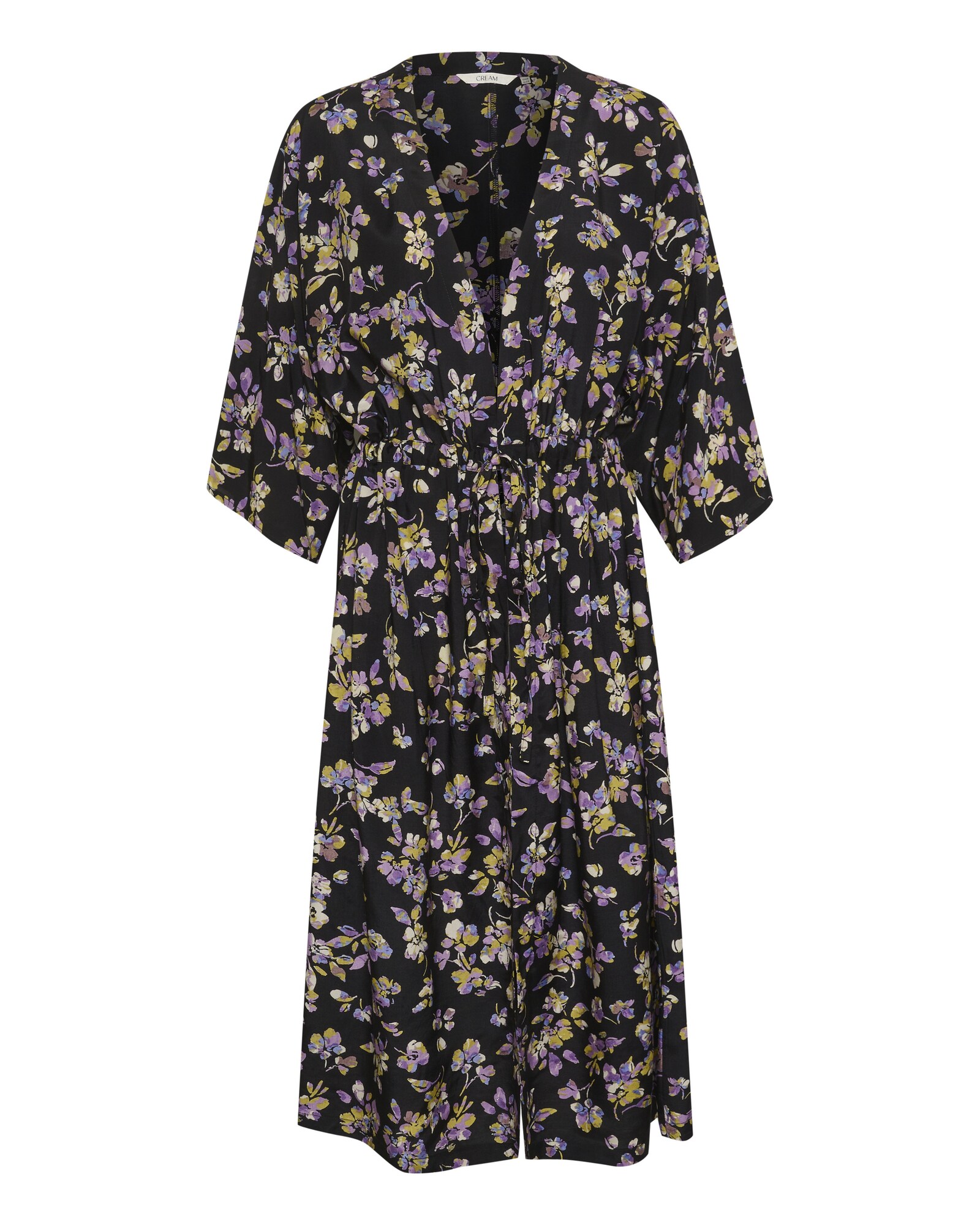 Cream Kimono 'Emmelia'  zmiešané farby / čierna