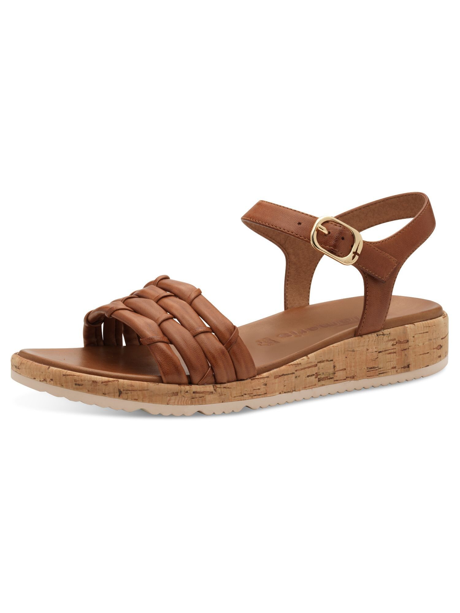 Tamaris Sandalen Met Riem Bruin