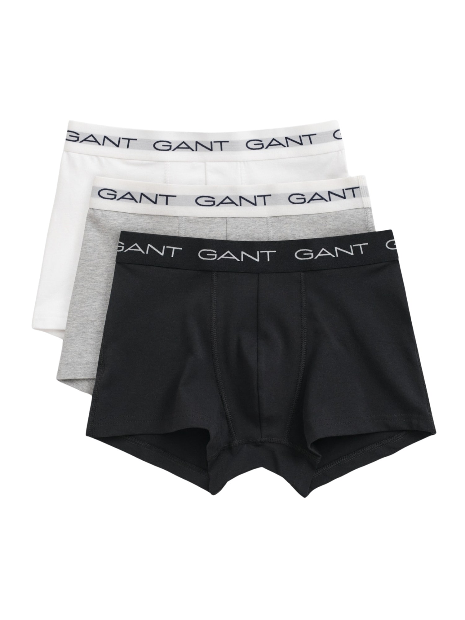 GANT Boxeri  albastru amestec / negru / alb