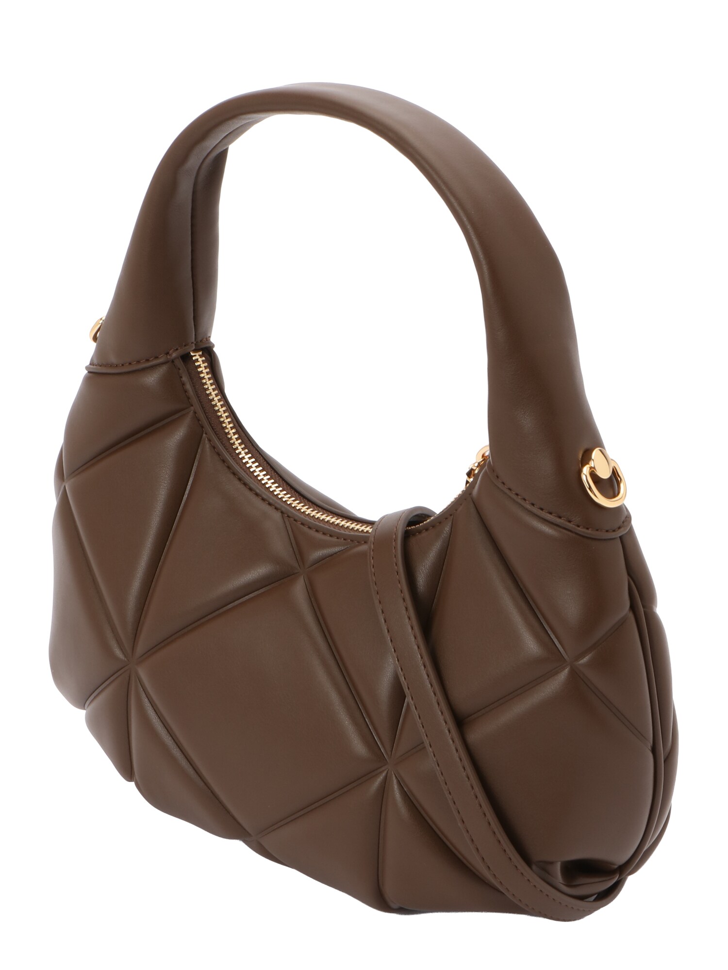 Love Moschino Bolso de hombro  chocolate / oro – imagen 3