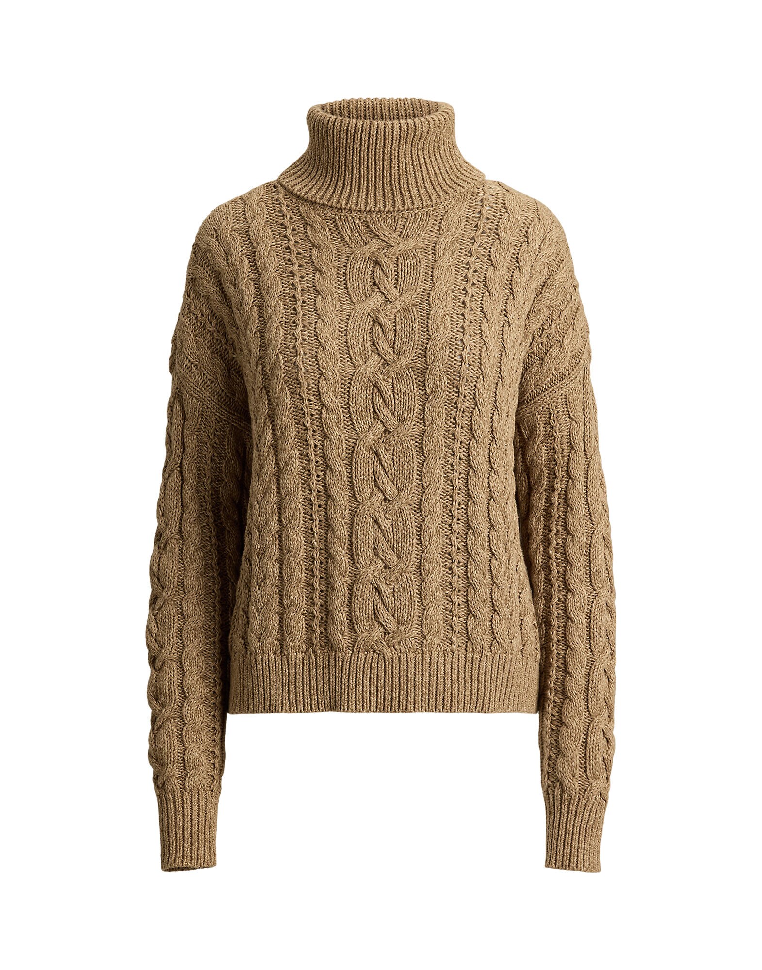 Lauren Ralph Lauren Pulover maro cămilă