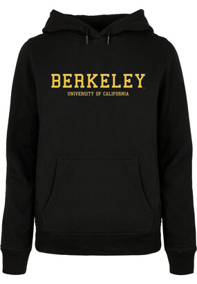 Merchcode Sweatshirt ‘Berkeley University’ Navy / Goudgeel / Zwart