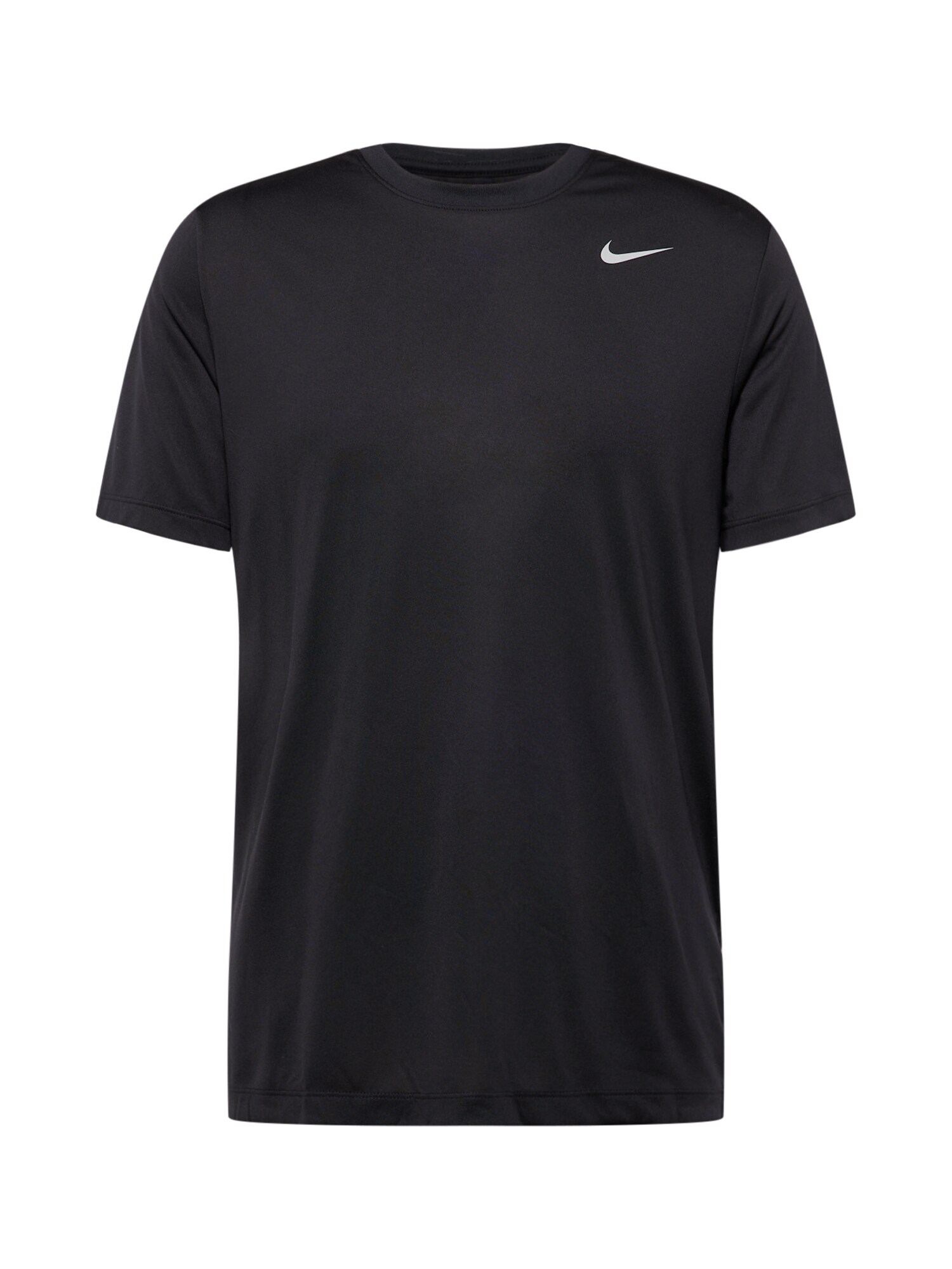 NIKE Tricou funcțional  negru / alb murdar