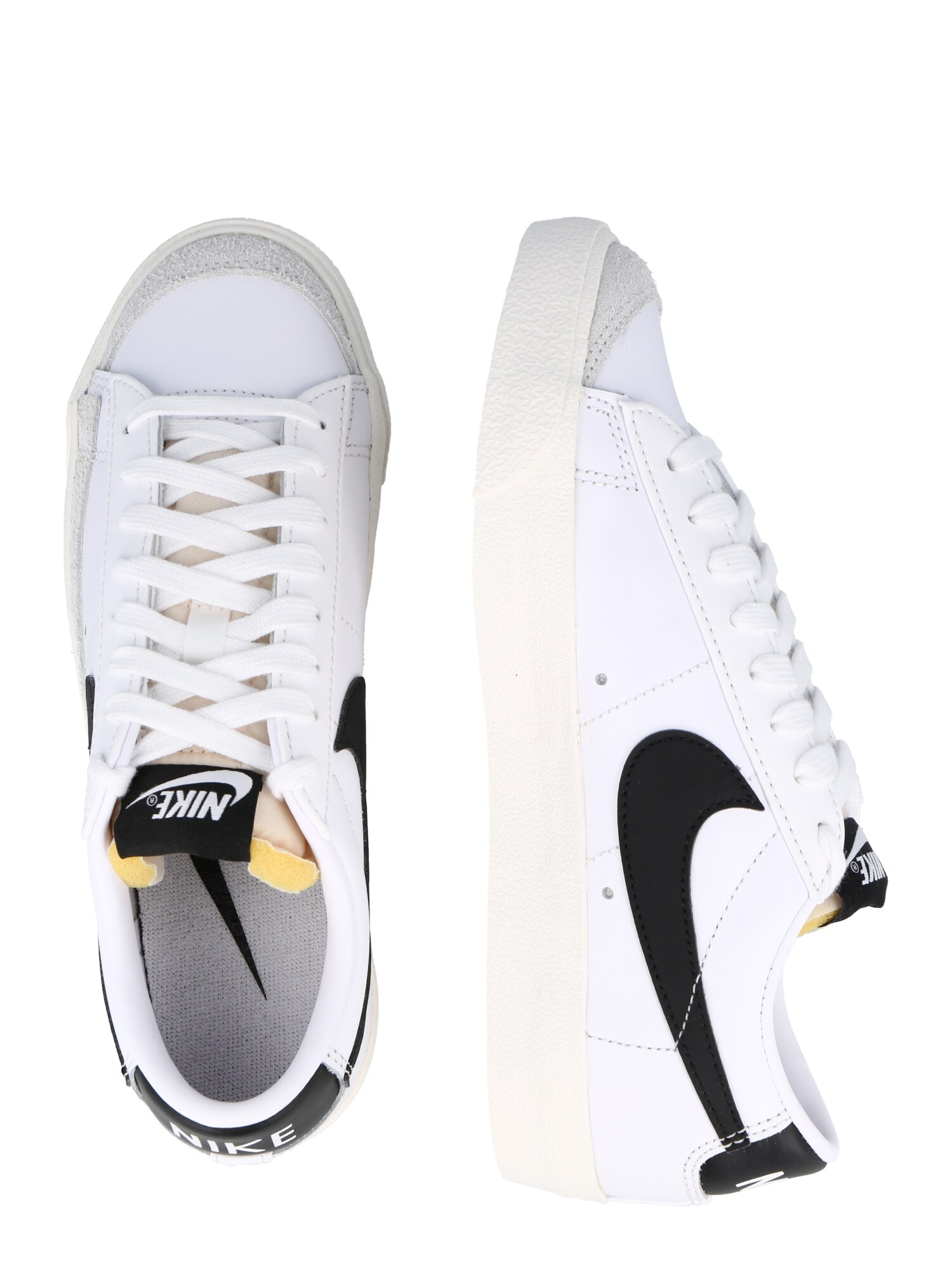 Nike Sportswear Sportcipő 'BLAZER 77'  fekete / fehér / tojáshéj termék 2. képe