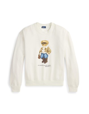 Polo Ralph Lauren Sudadera  azul / marrón / blanco