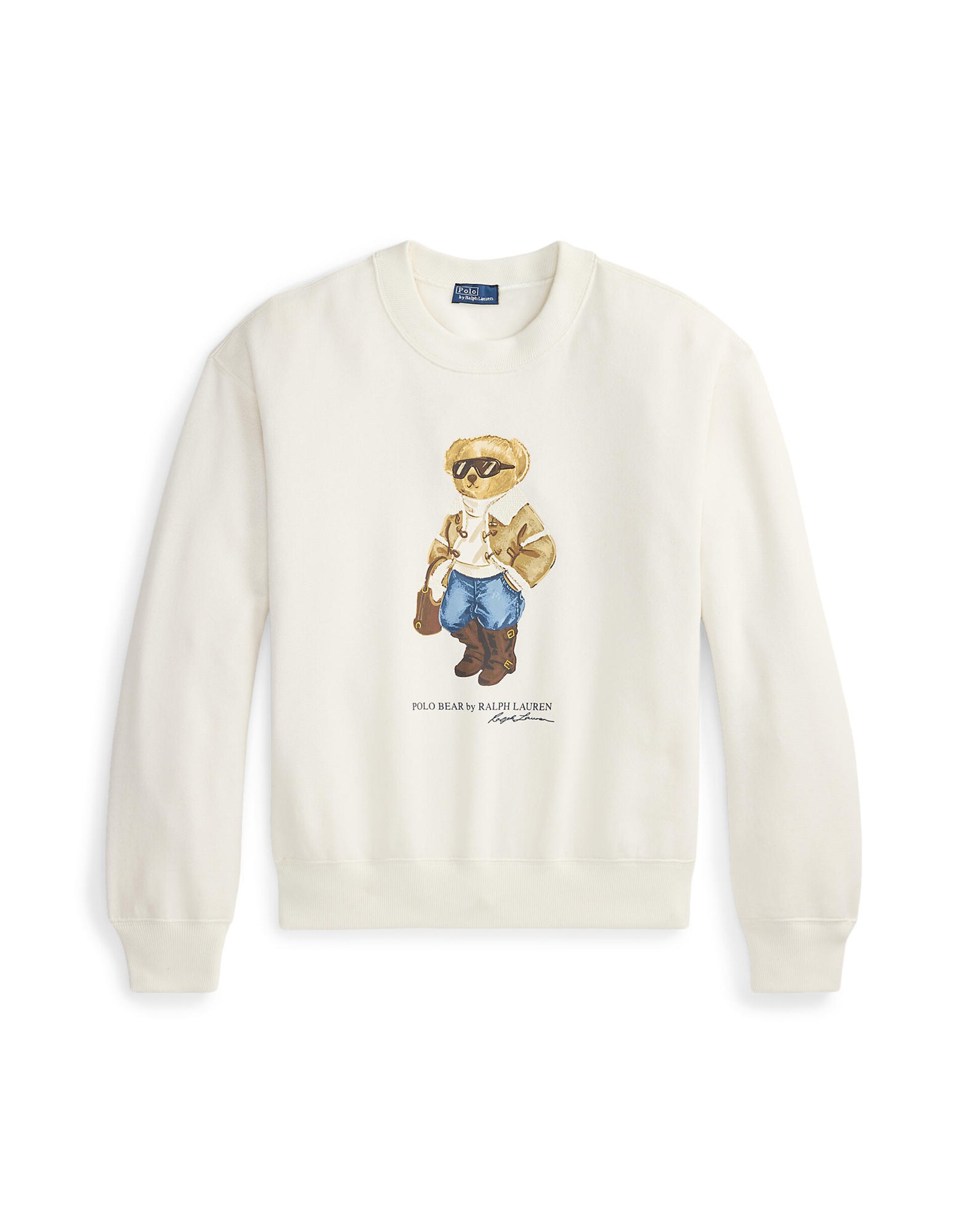 Polo Ralph Lauren Winter Polo Bear Fleece Crewneck tröjor dam – bild 8