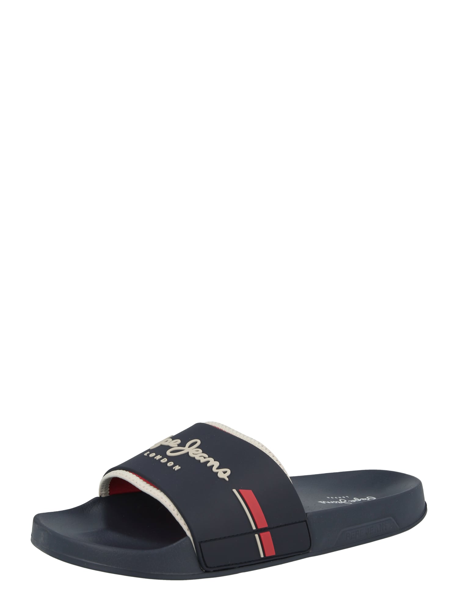 Pepe Jeans Saboți 'SLIDER'  bleumarin / grej / roșu