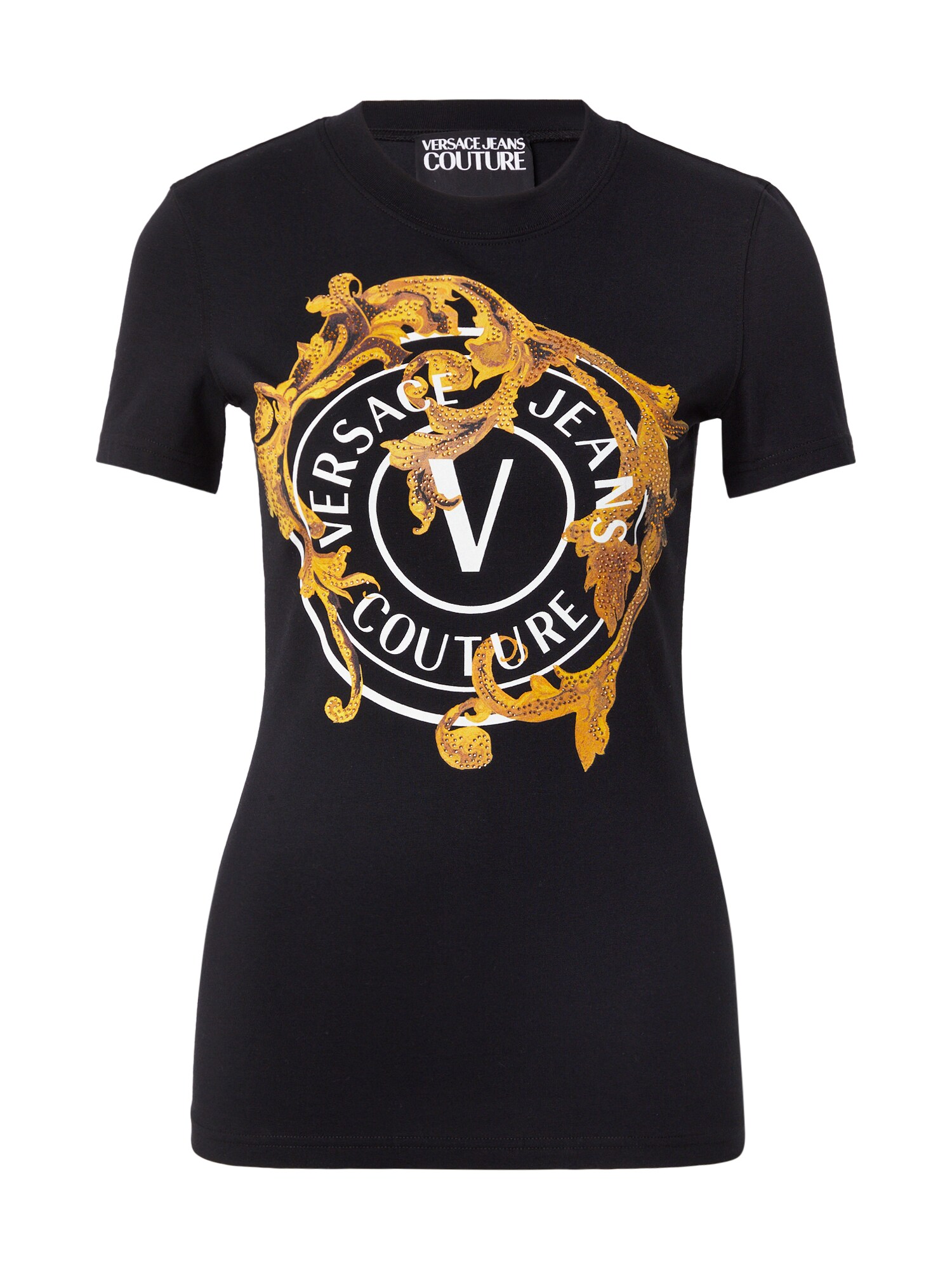 Versace Jeans Couture Póló  aranysárga / fekete / fehér akciós termékkép 1