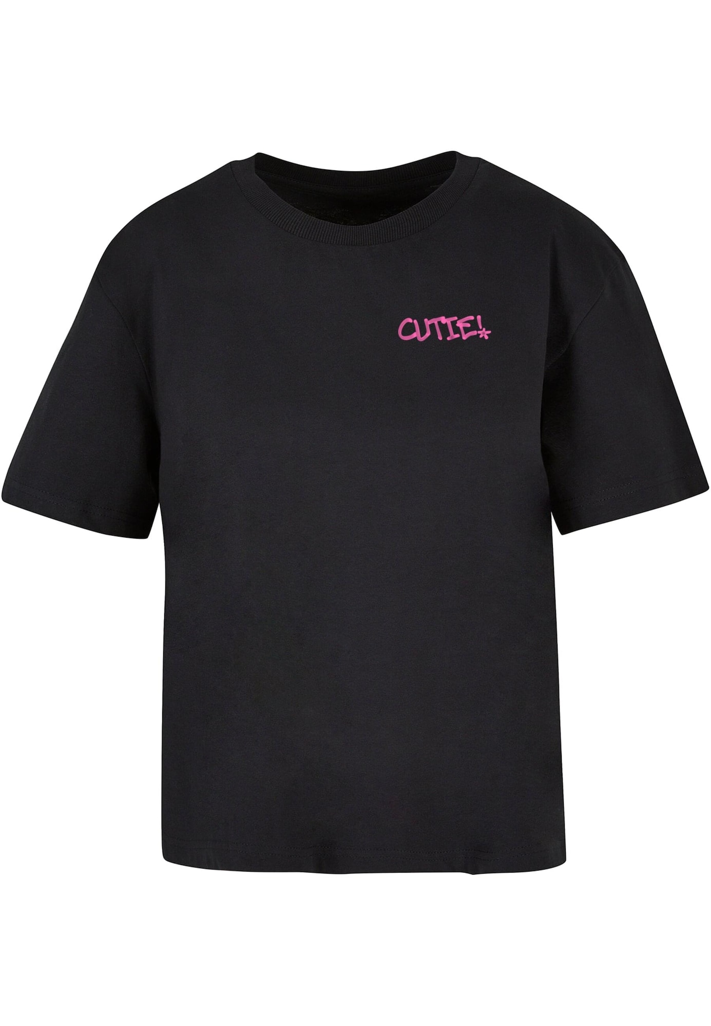 Mister Tee Tricou Cutie Balaclava  mov lavandă / roz / negru