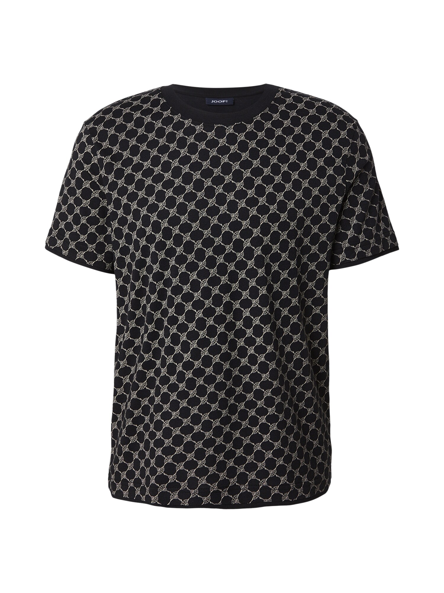 JOOP! Tricou Victormanuel  negru / alb