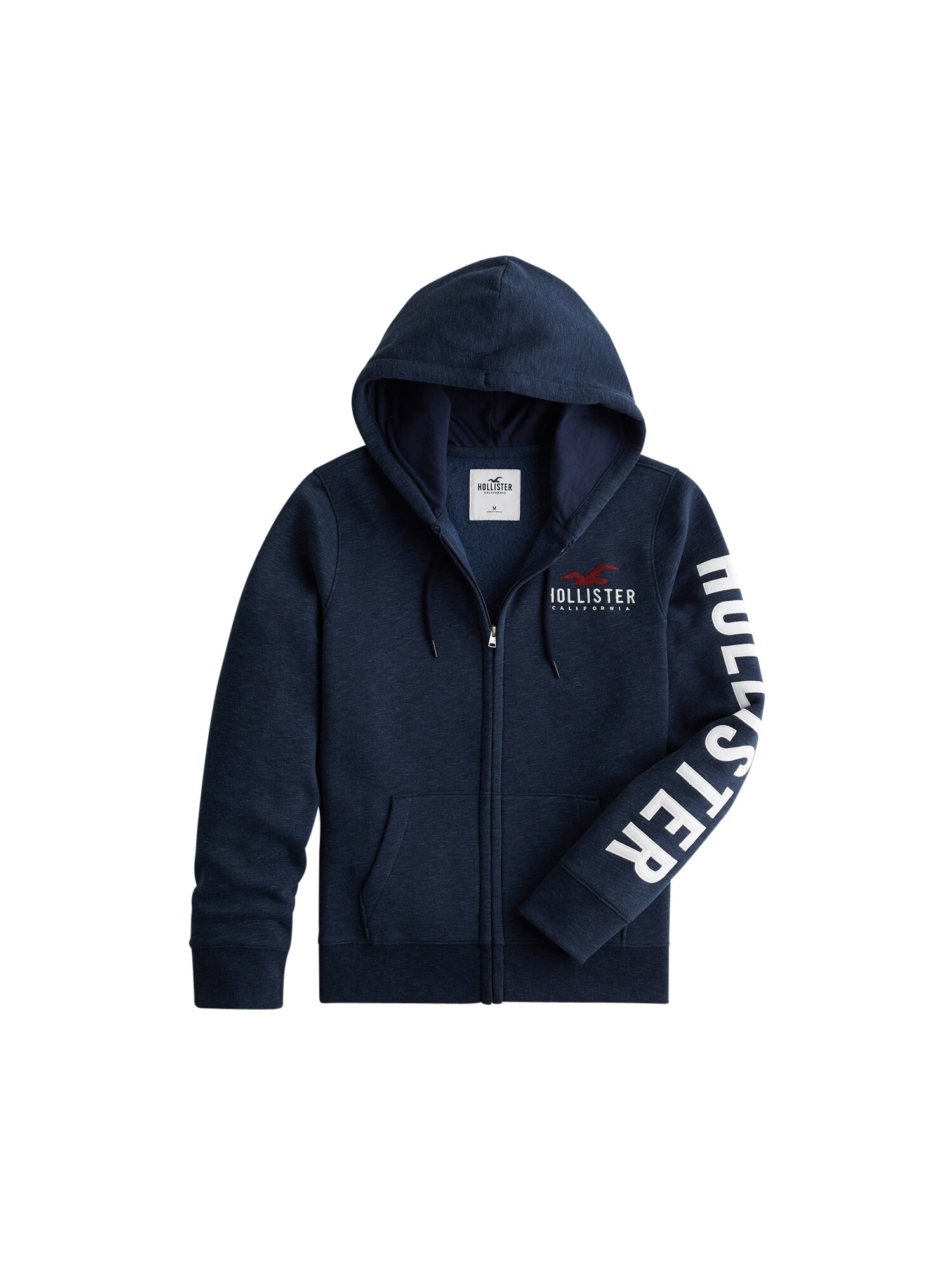 HOLLISTER Džemperis  margai mėlyna / balta