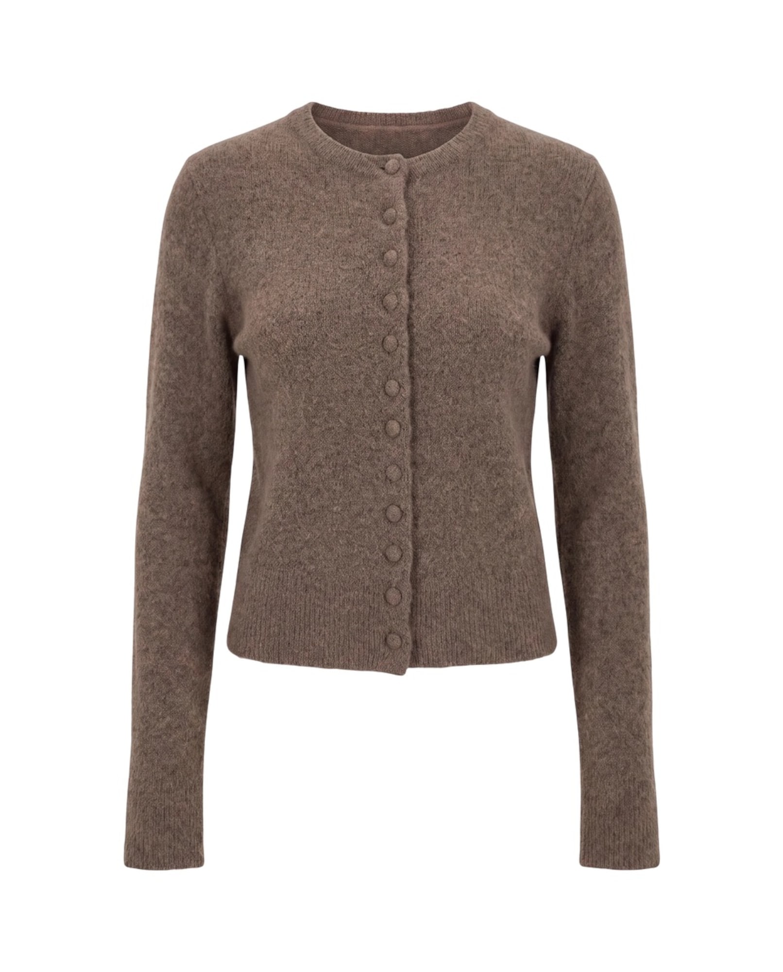 TOPSHOP Geacă tricotată SIA maro