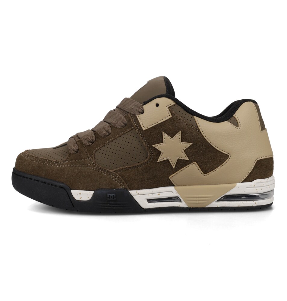 DC Shoes Sneaker Herren Größe 46 hellbraun / oliv