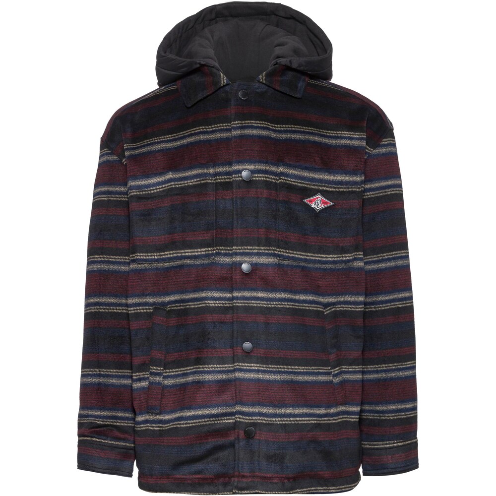 BEAR Jacke Herren Größe L blau / braun / grau