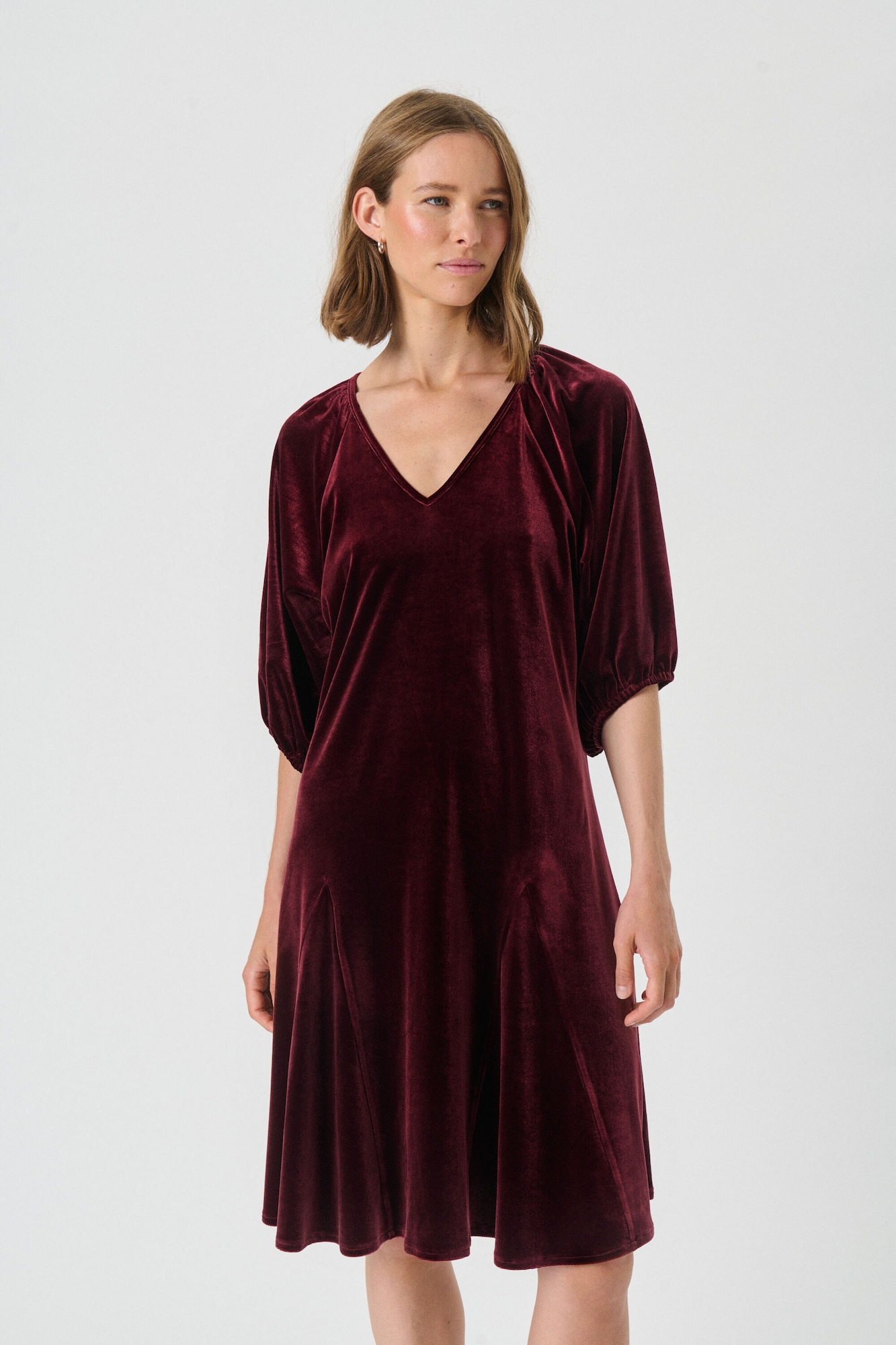 Part Two Vestido 'RuthyaPW'  burdeos