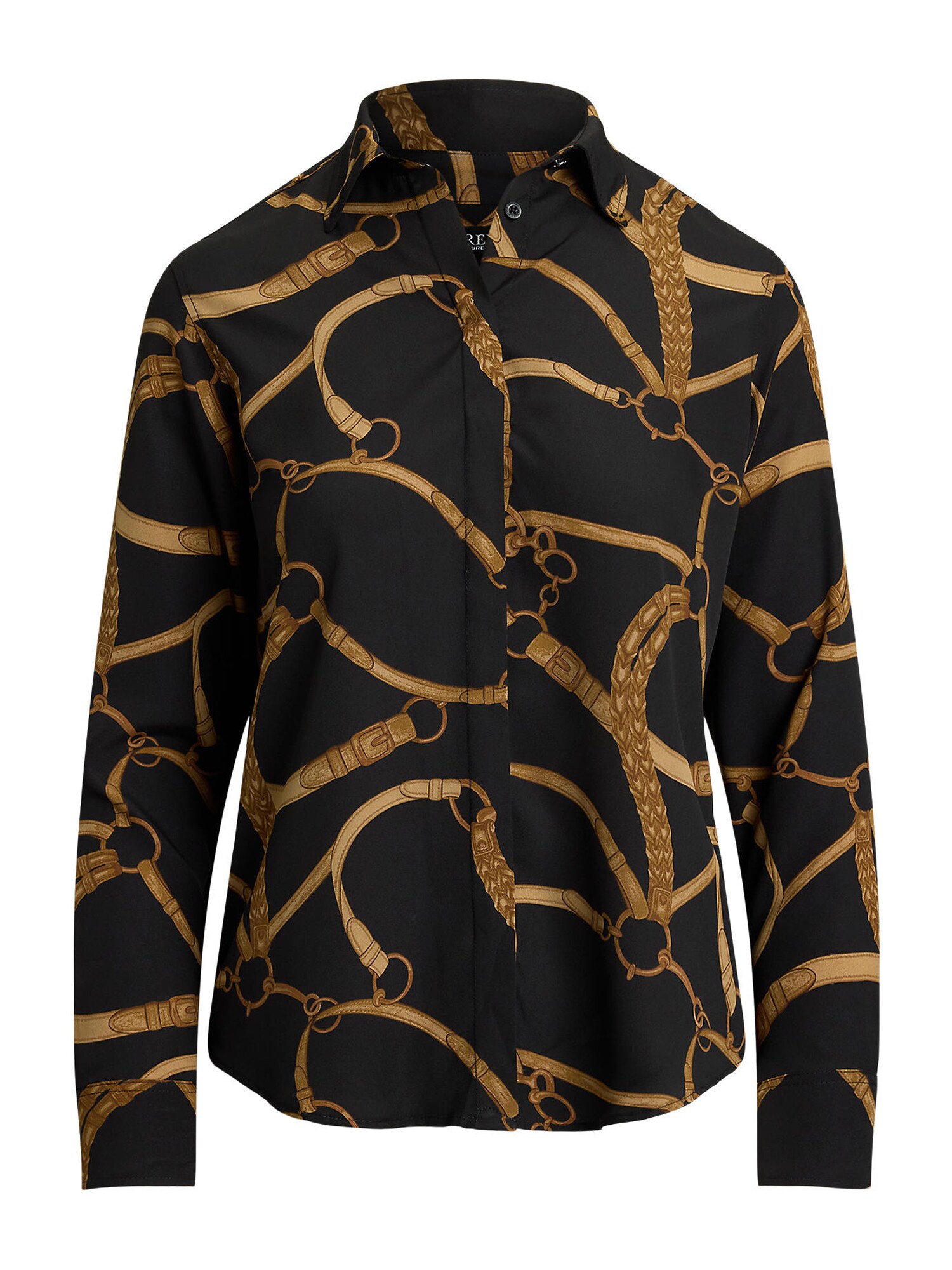 Lauren Ralph Lauren Bluză  maro / ombră / negru