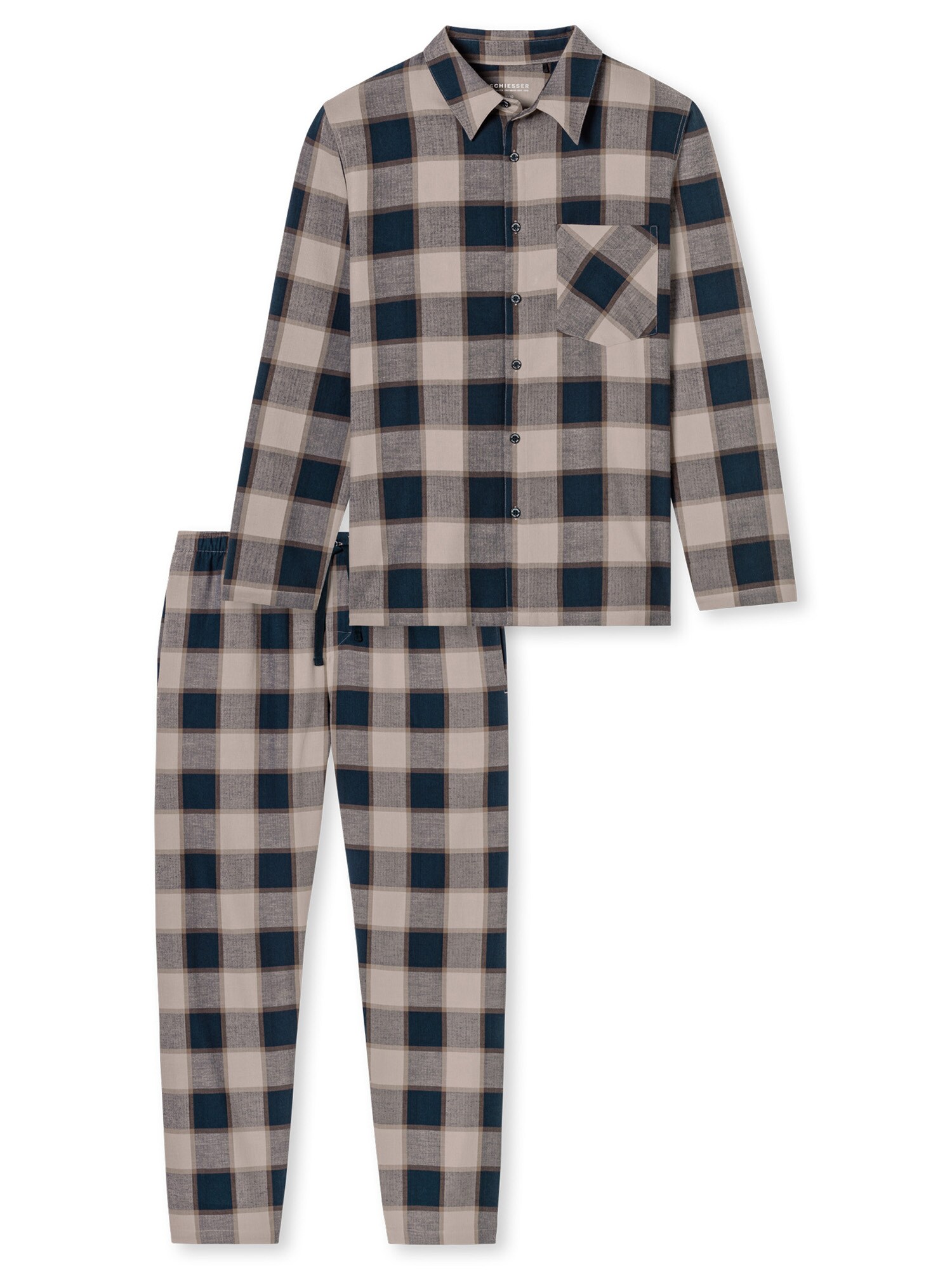 Thumbnail - SCHIESSER Pyjama  Selected Premium Warming