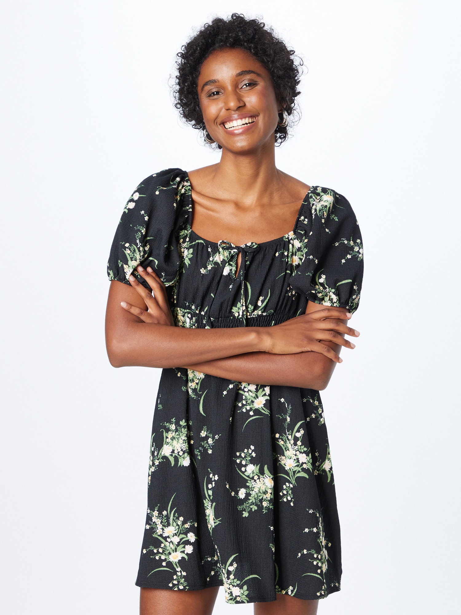 Dorothy Perkins Ruha  sárga / világoszöld / fekete / fehér termék 2. képe