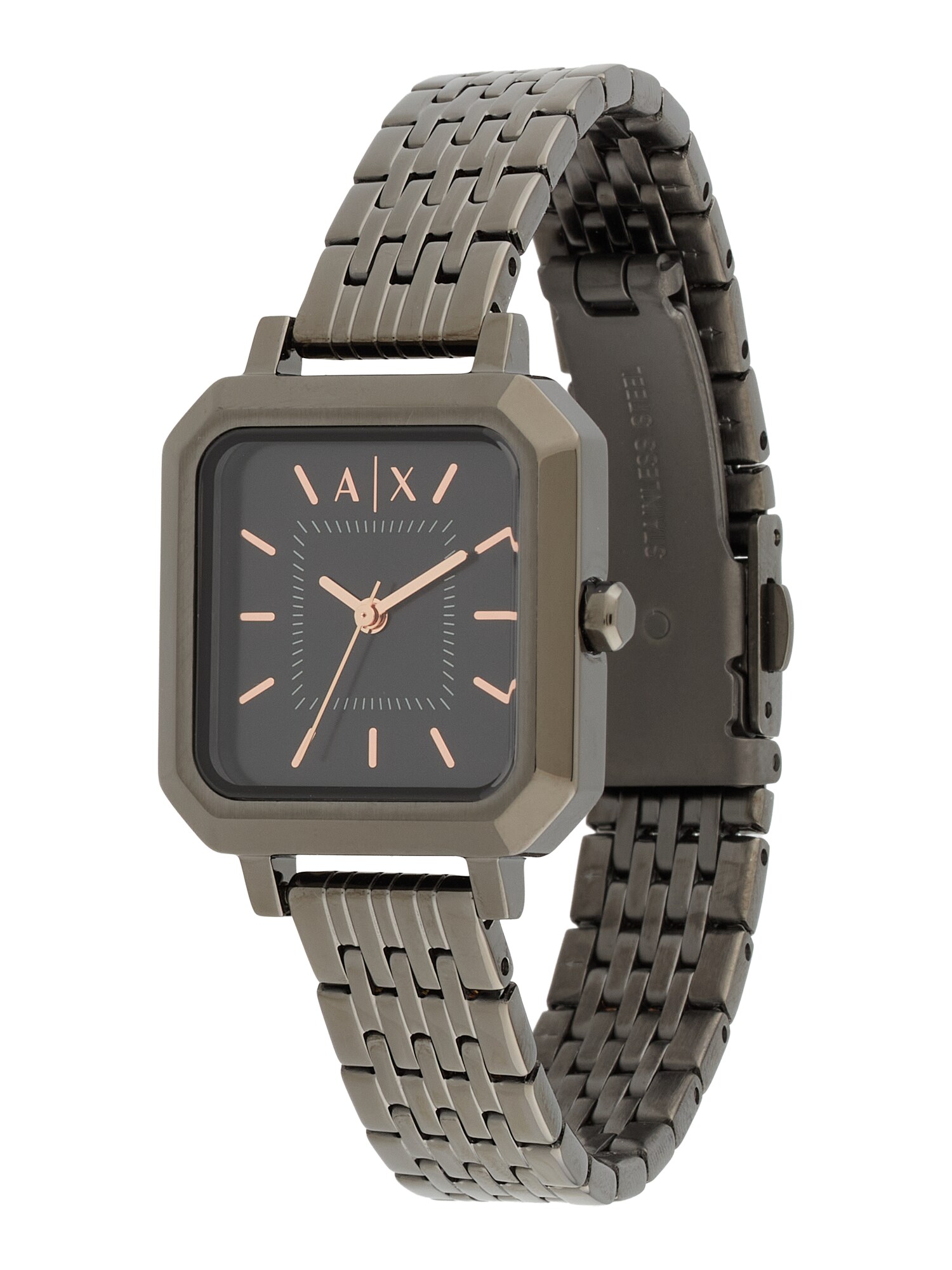 ARMANI EXCHANGE Ceas analogic  auriu / gri grafit