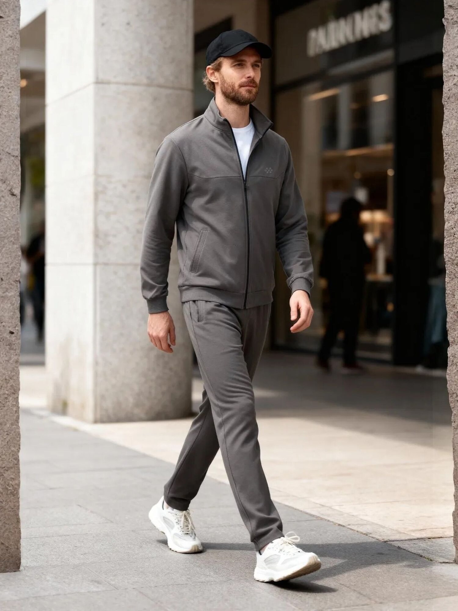 Tommy Life Jogging komplet siva