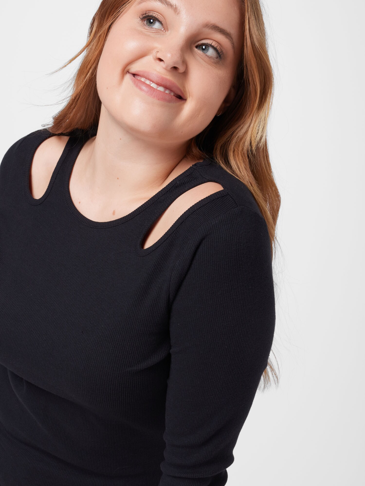 Dorothy Perkins Curve Tričko čierna (obrázok 5)