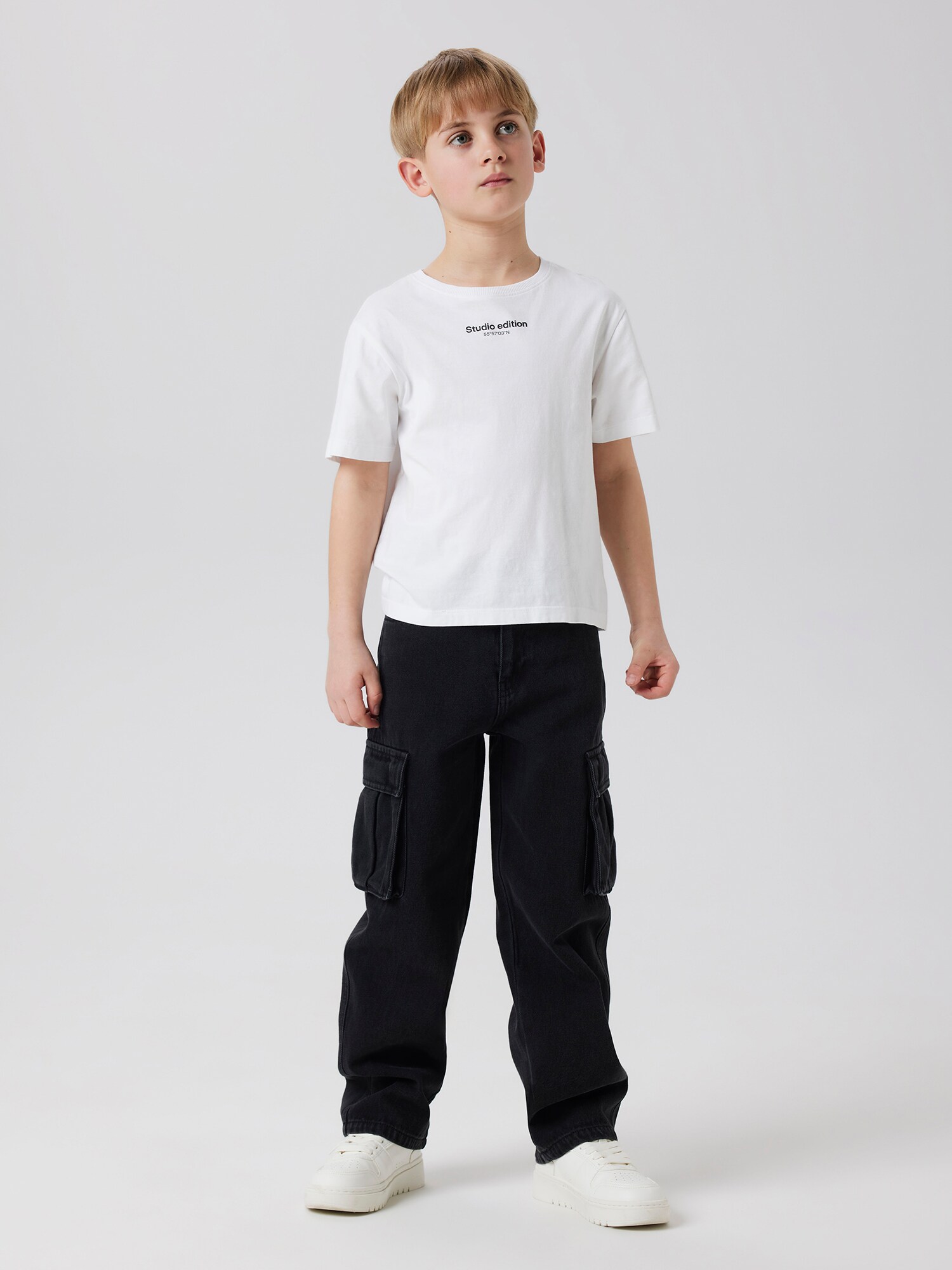 NAME IT Nohavice 'NKMRyan' čierny denim (obrázok 3)