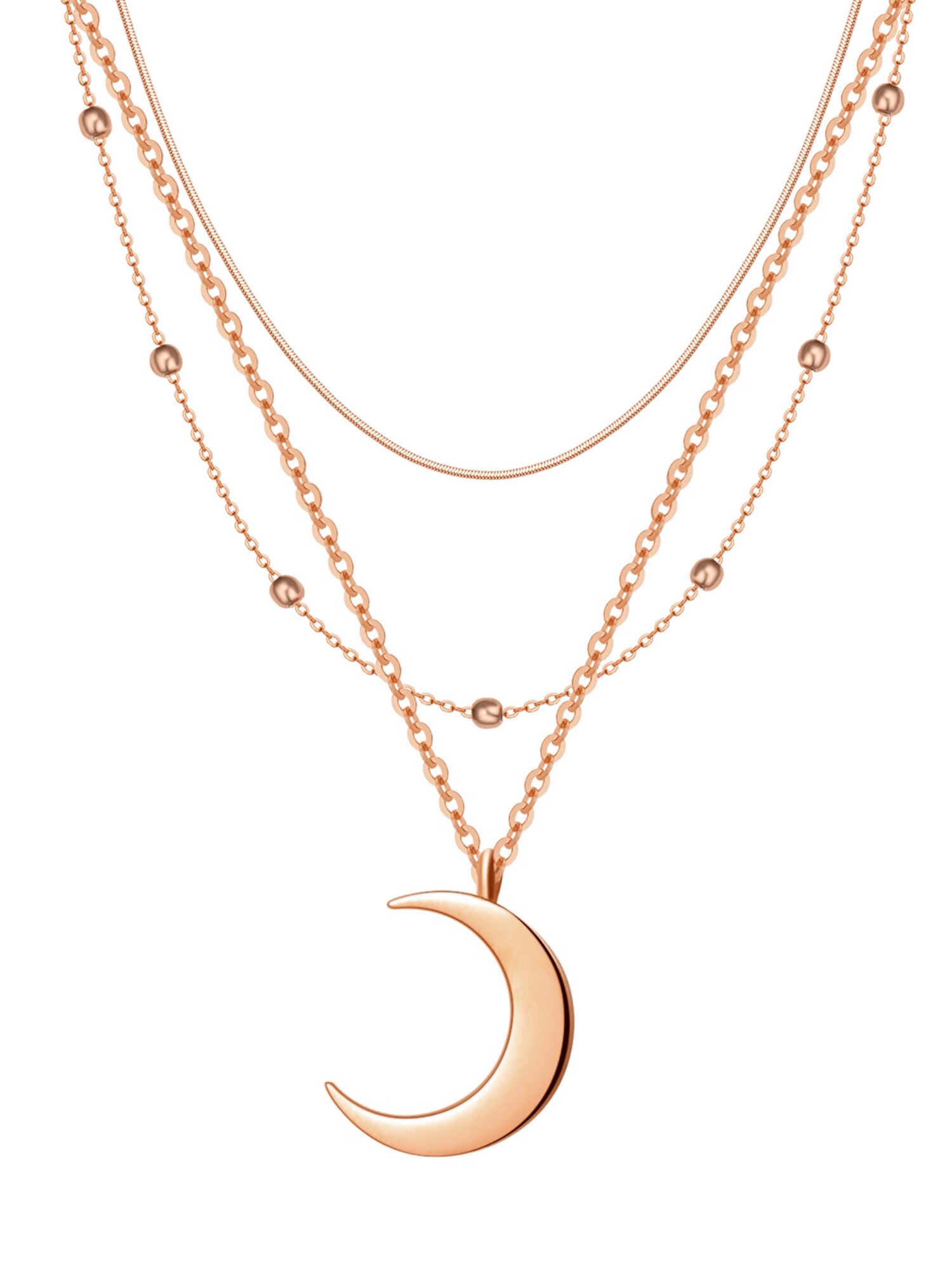 Thumbnail - Hey Happiness Kette Mond Set
