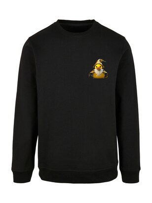 F4NT4STIC Sweatshirt ‘Rubber Duck’ Gemengde kleuren / Zwart