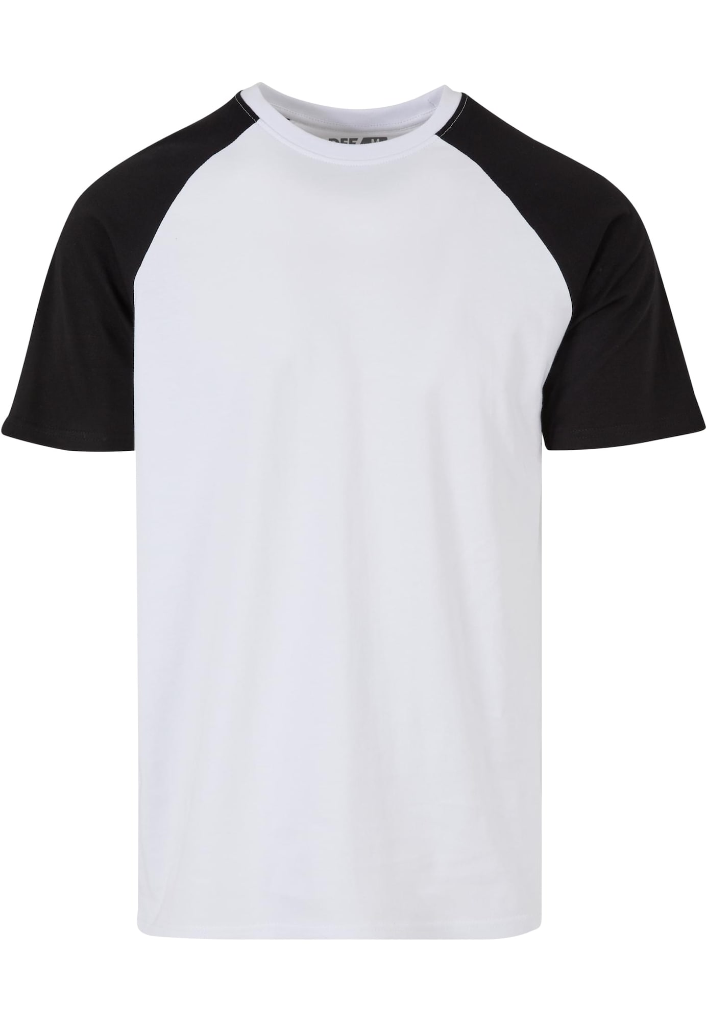 DEF Marškinėliai 'Roy' juoda / balta