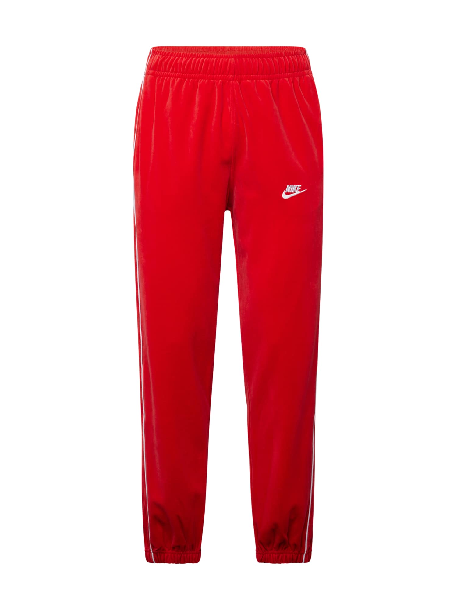 Nike Sportswear Kelnės raudona / balta