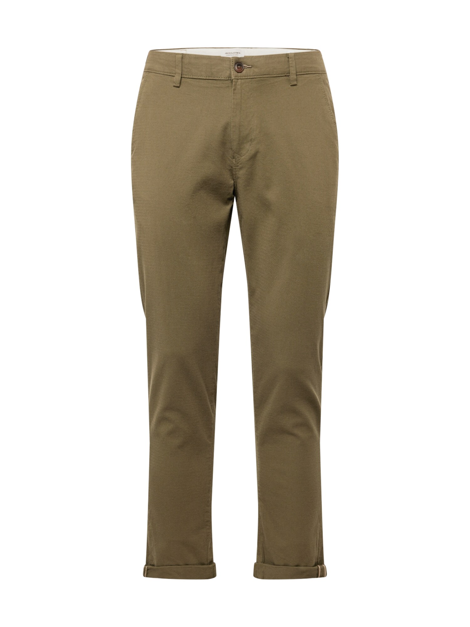 JACK & JONES Chino nohavice 'JPSTMarco JJFury'  olivová